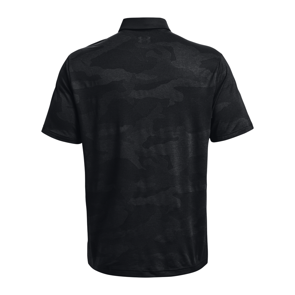 Playoff Camo Jacquard Men's Short Sleeve Golf Polo Shirt