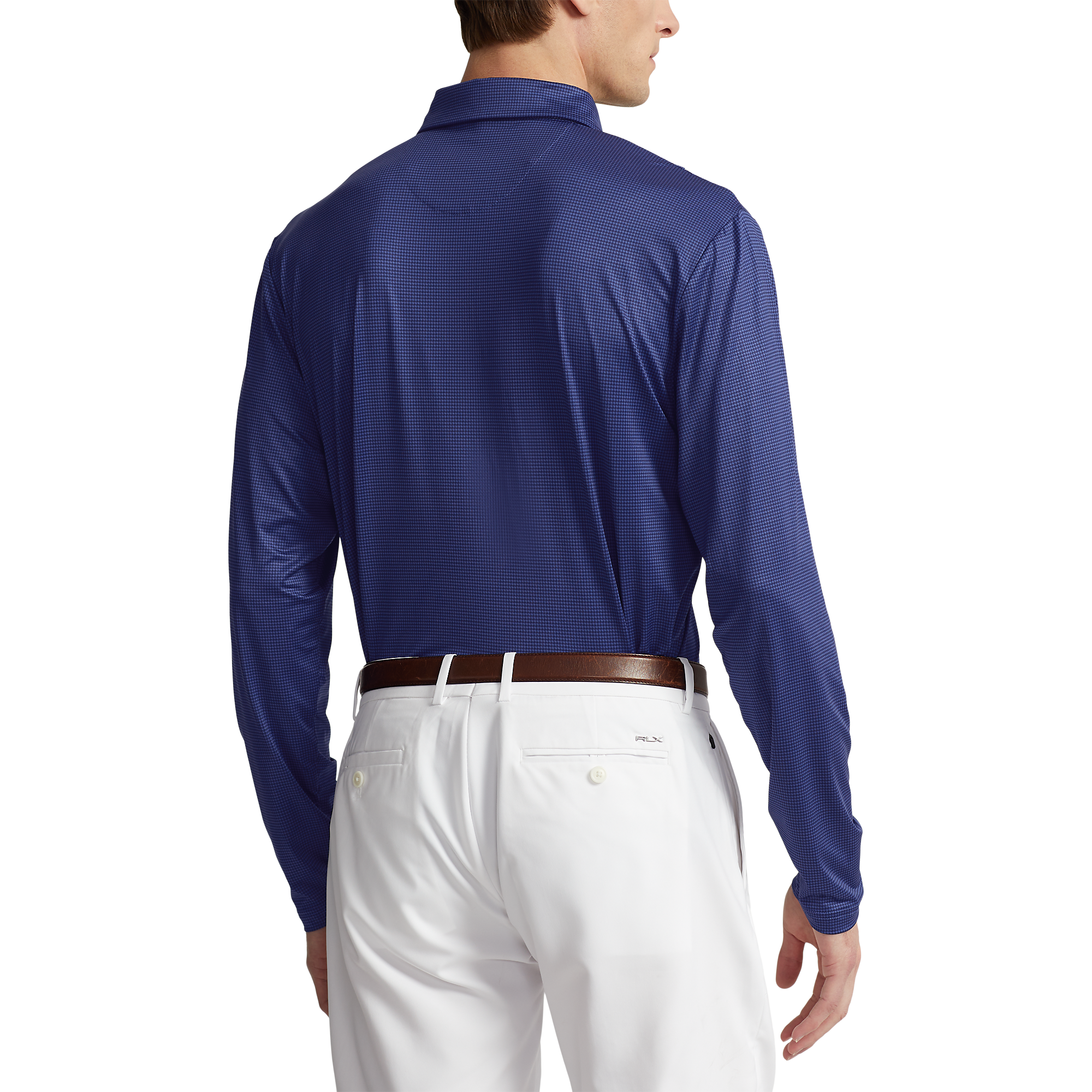 Airflow Men's Long Sleeve Golf Polo Shirt
