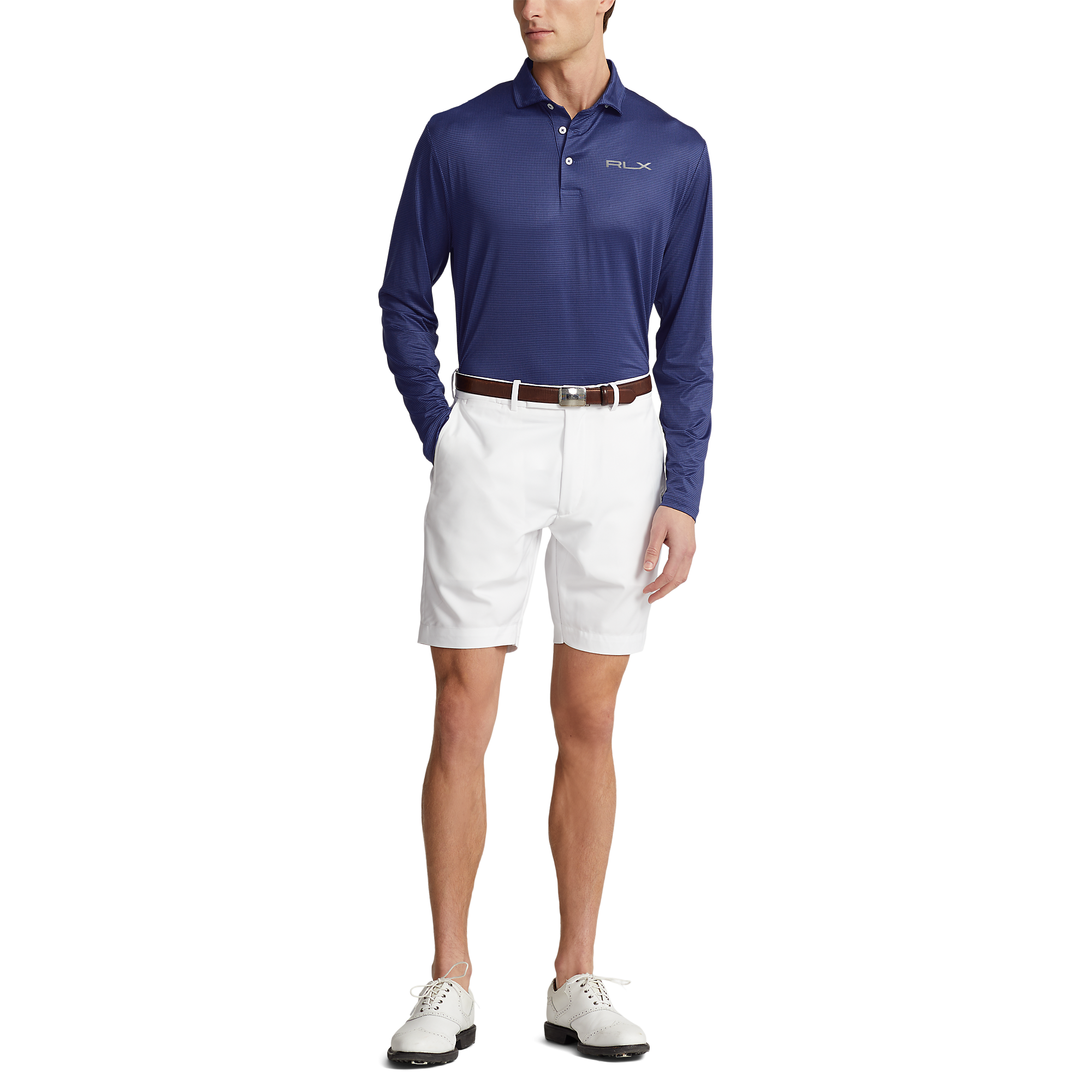 Airflow Men's Long Sleeve Golf Polo Shirt
