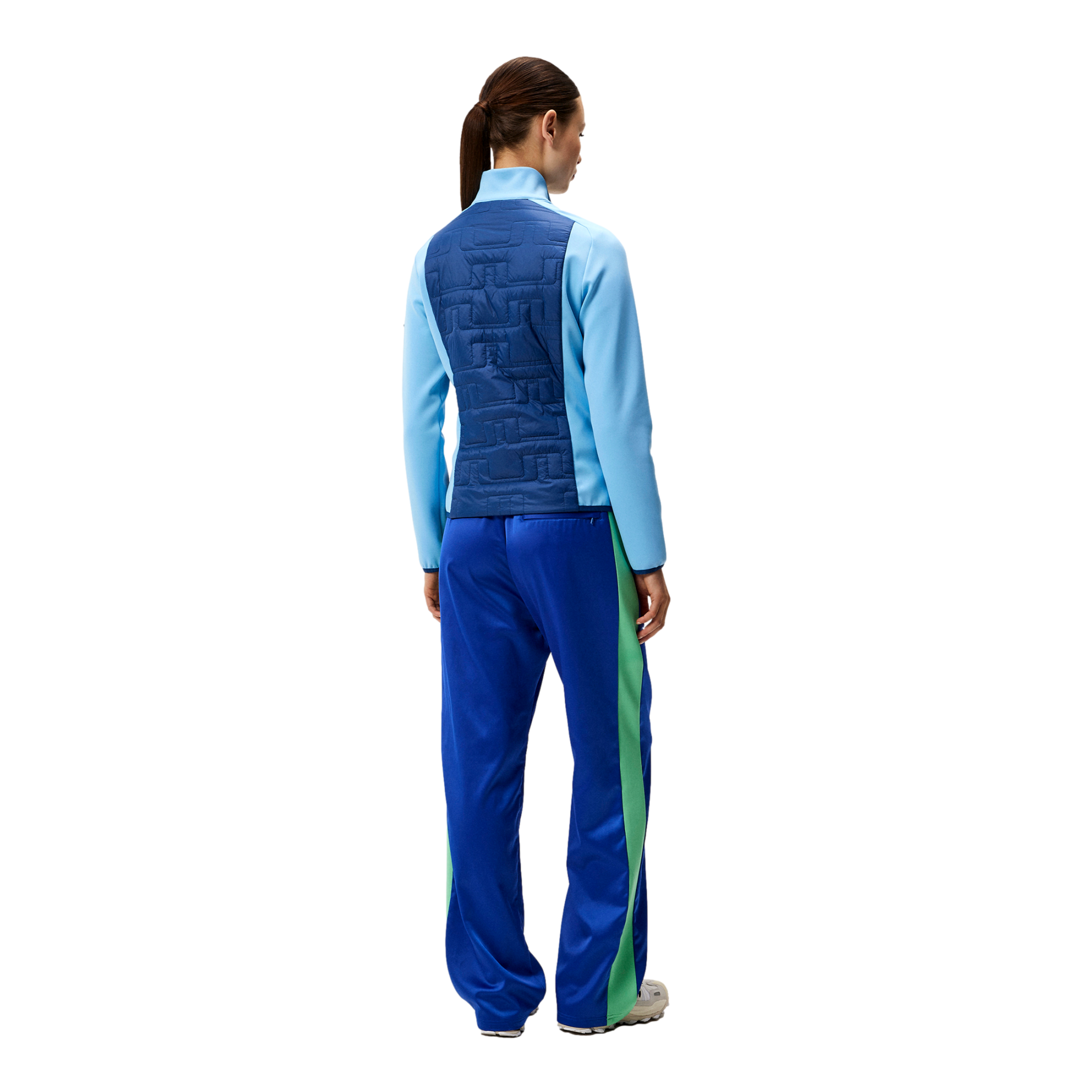 Quilted Hybrid Full Zip Jacket