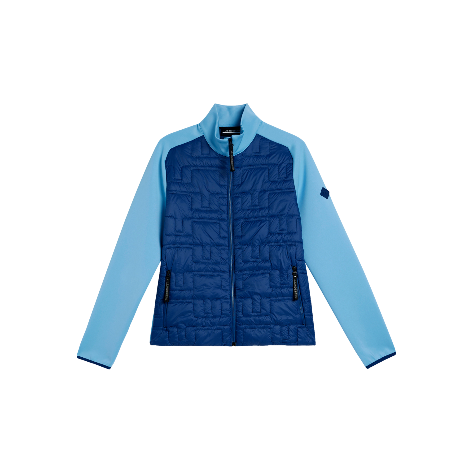 Quilted Hybrid Full Zip Jacket