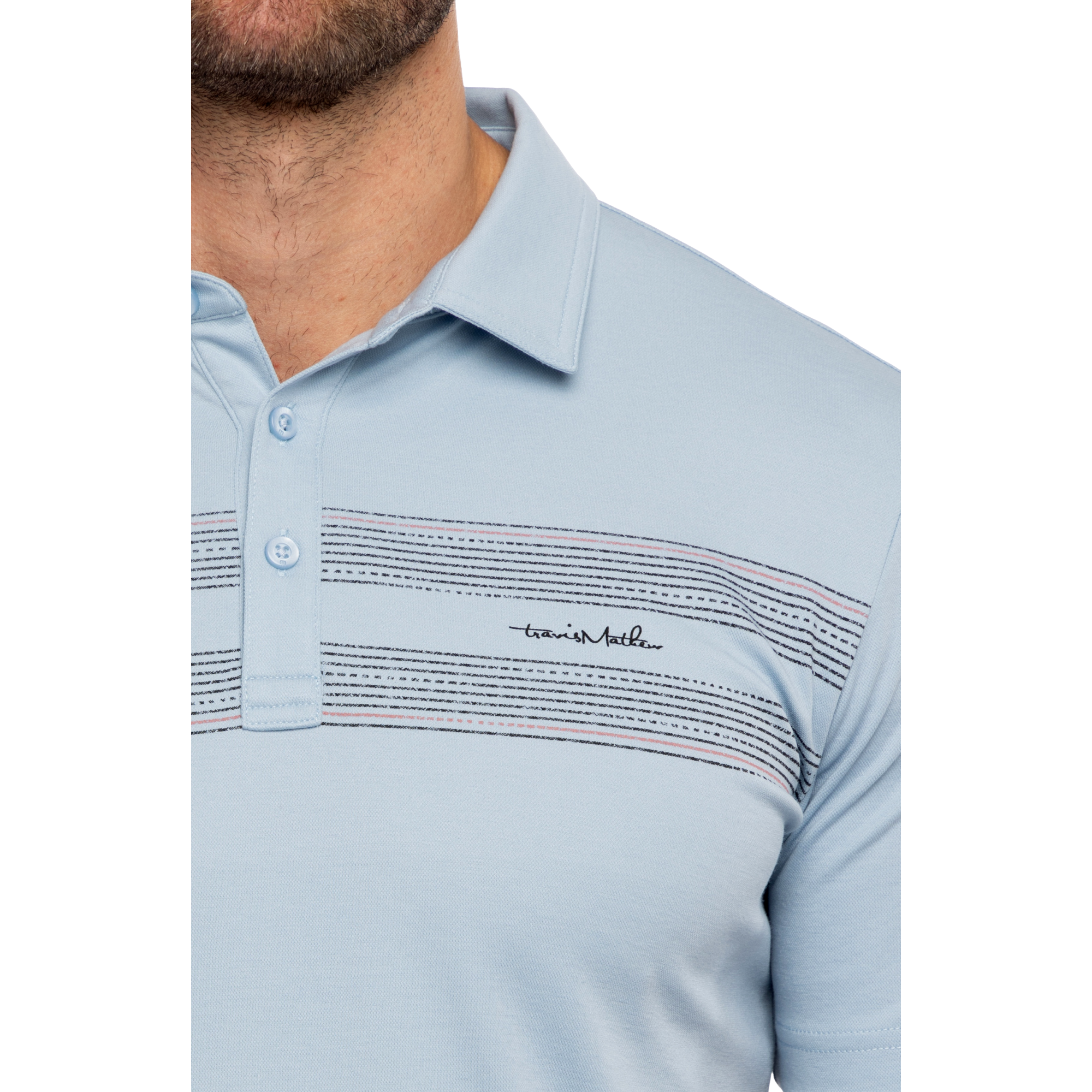 San Pedro Men's Short Sleeve Golf Polo Shirt