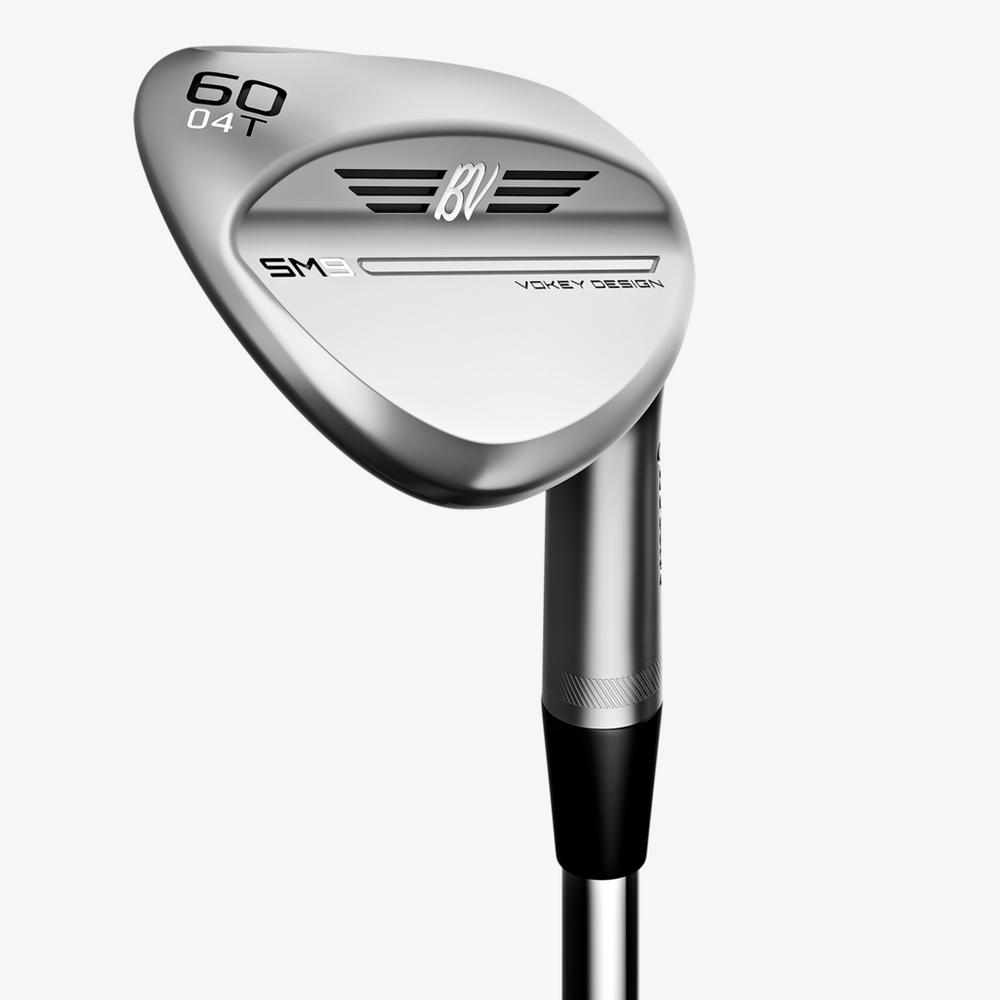 Titleist Vokey SM9 T-Grind Tour Chrome Wedge | PGA TOUR Titleist Vokey SM9 T-Grind Tour Chrome Wedge | PGA TOUR