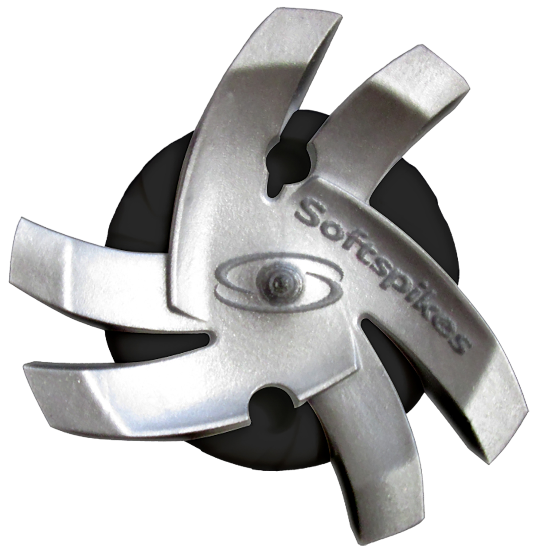 Softspikes Silver Tornado Golf Cleat Fast Twist 3.0, 18 Count
