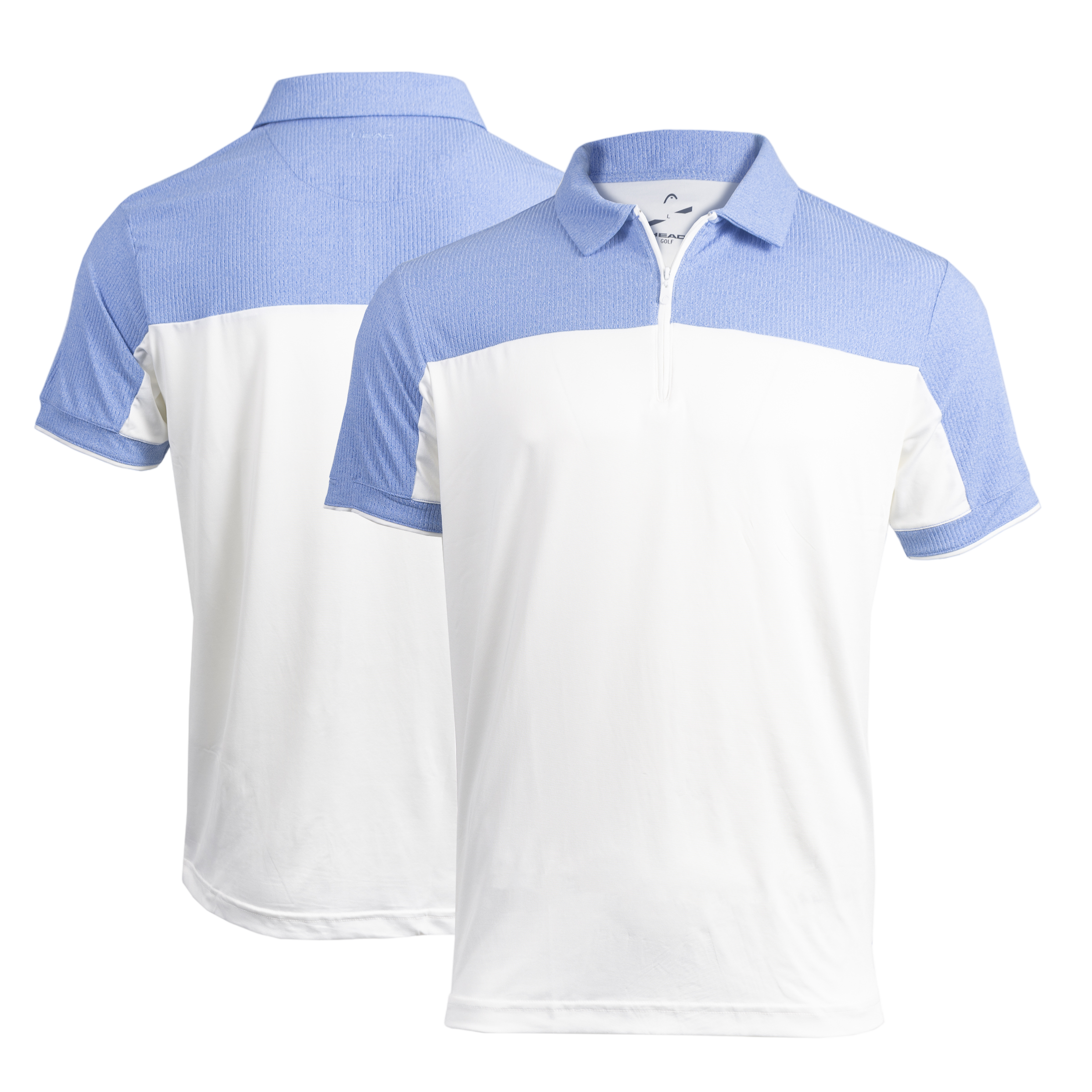 Head Adam Mixed Media Zip Polo | PGA TOUR Superstore