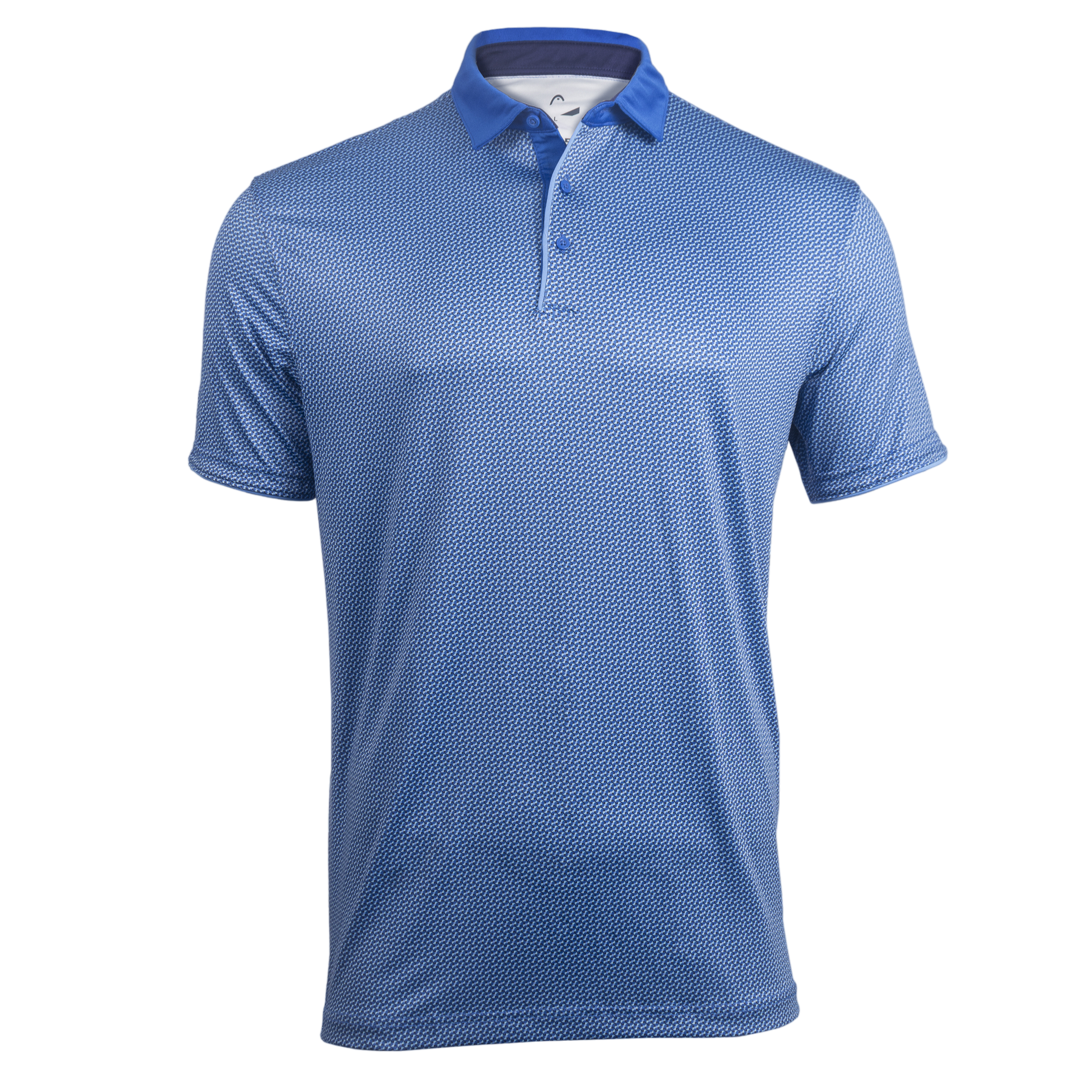 Parker Print Men's Short Sleeve Golf Polo Shirt