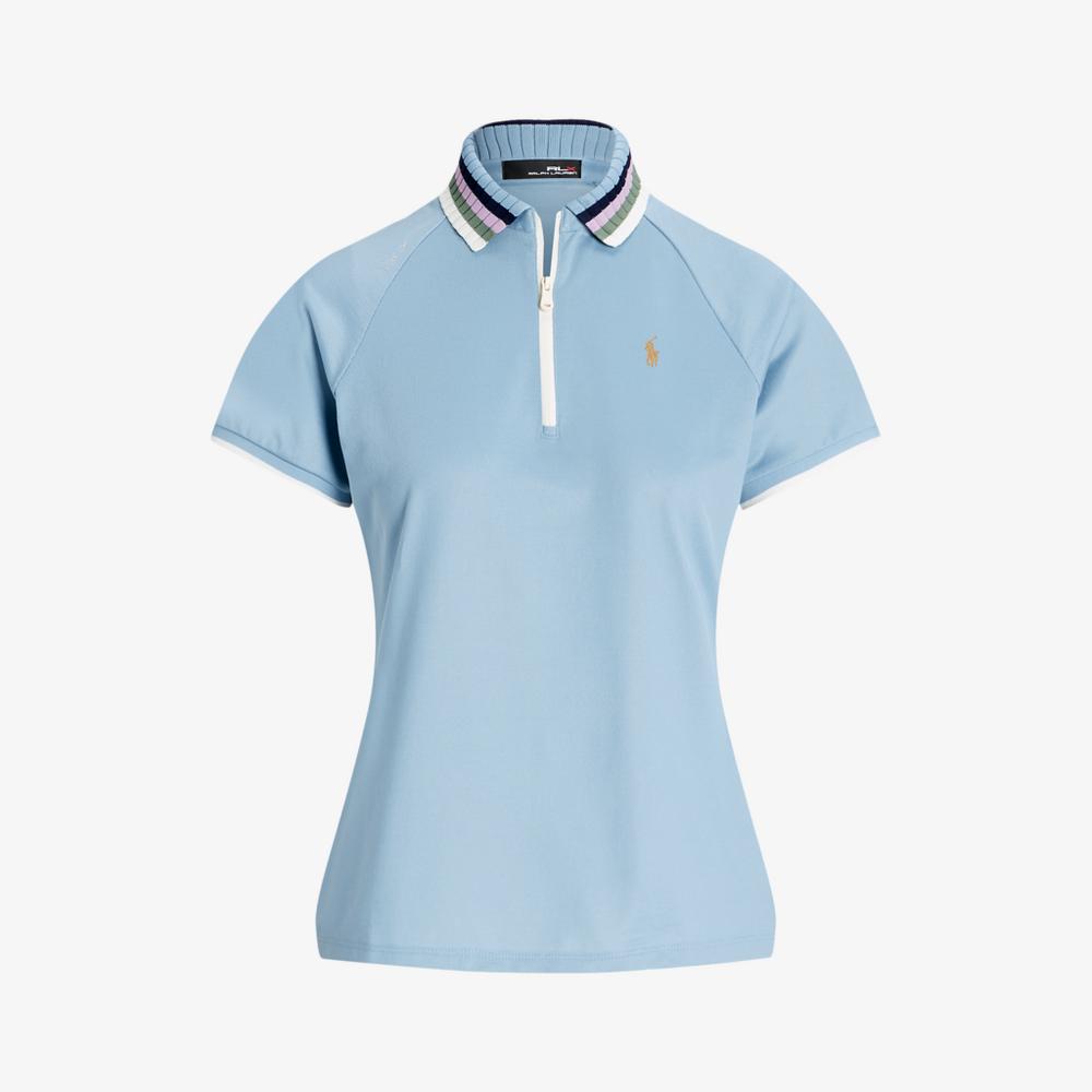 Tour Pique Knit Collar Short Sleeve Polo Shirt