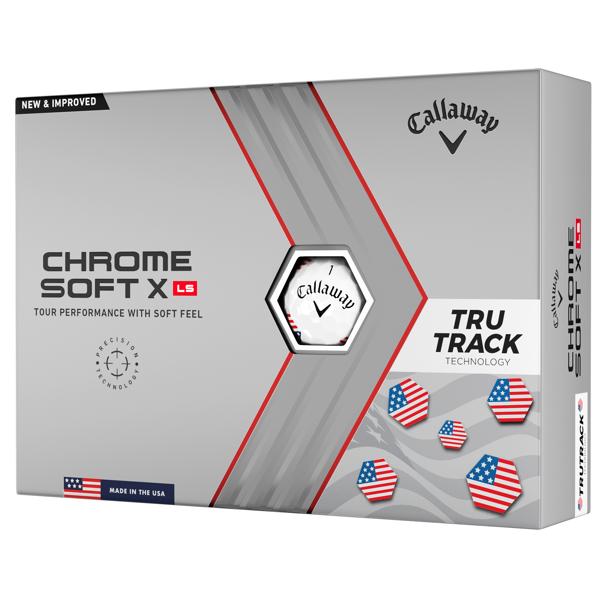 Chrome Soft X LS USA TruTrack Golf Ball