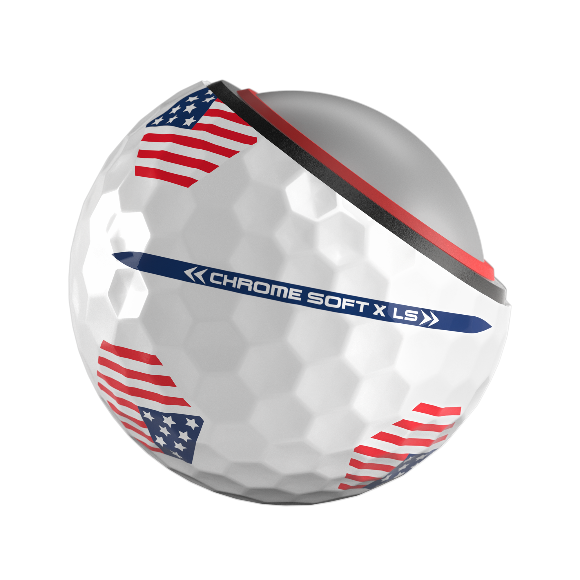 Chrome Soft X LS USA TruTrack Golf Ball