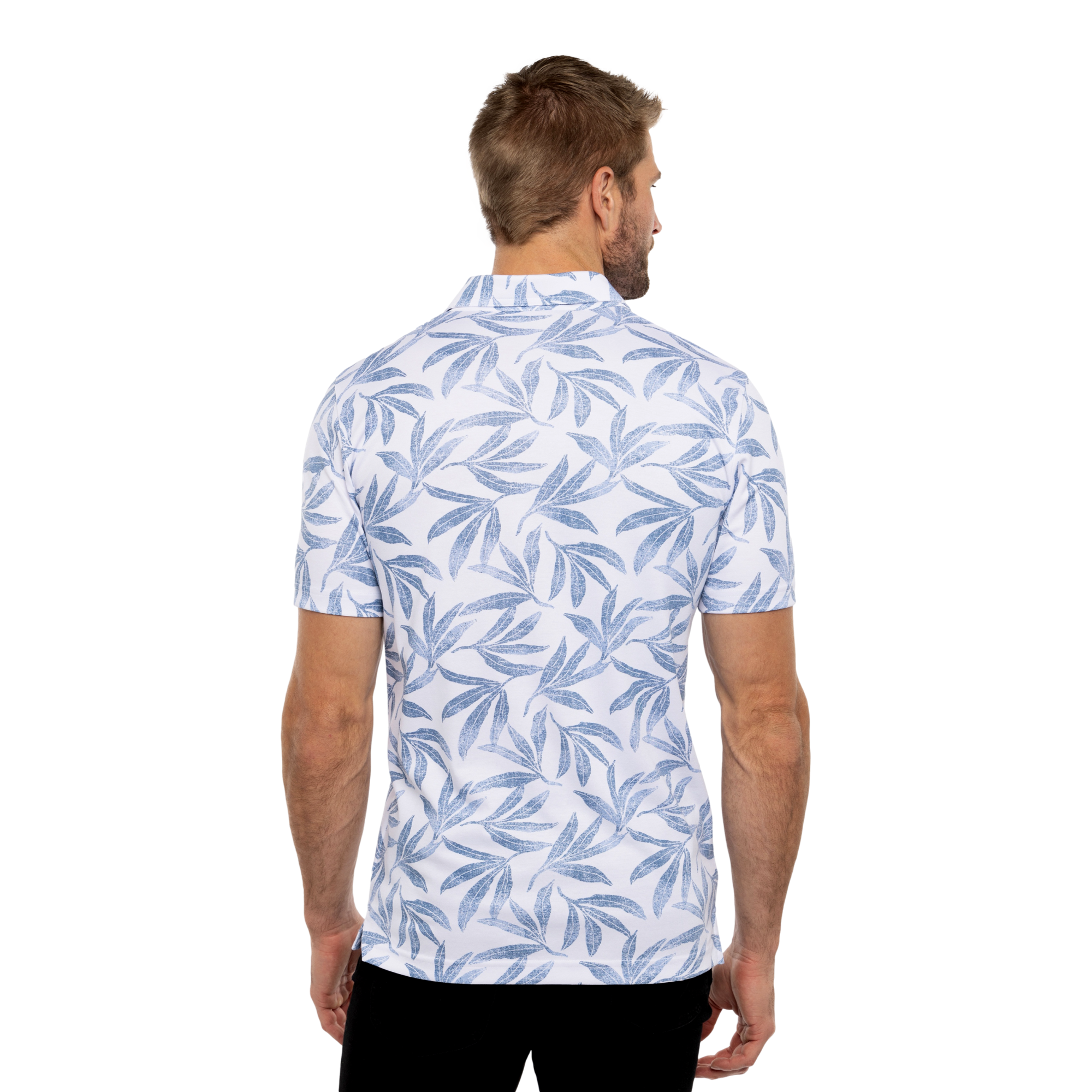 Gulf Of Mexico Men's Short Sleeve Golf Polo Shirt