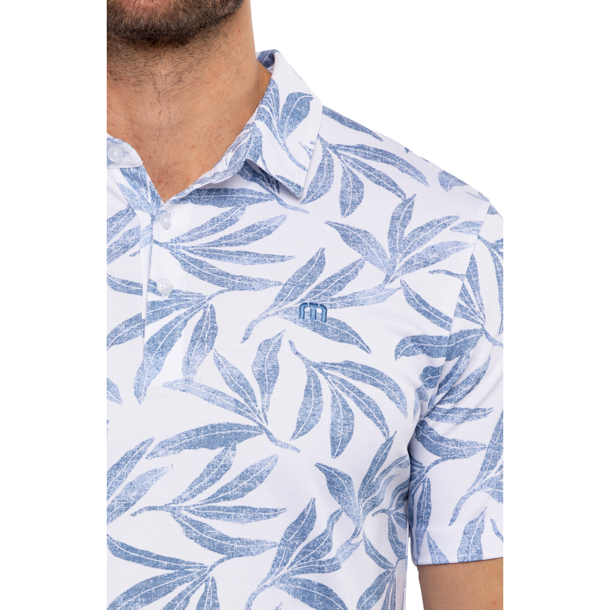 Gulf Of Mexico Men's Short Sleeve Golf Polo Shirt