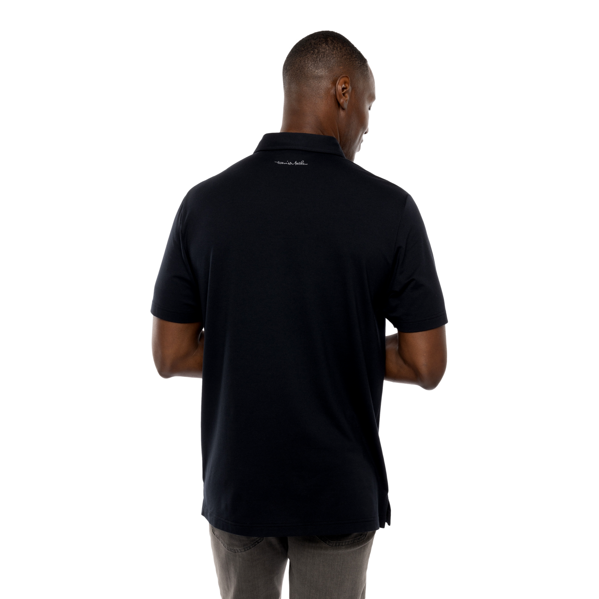 Thunder Roll Men's Short Sleeve Golf Polo Shirt