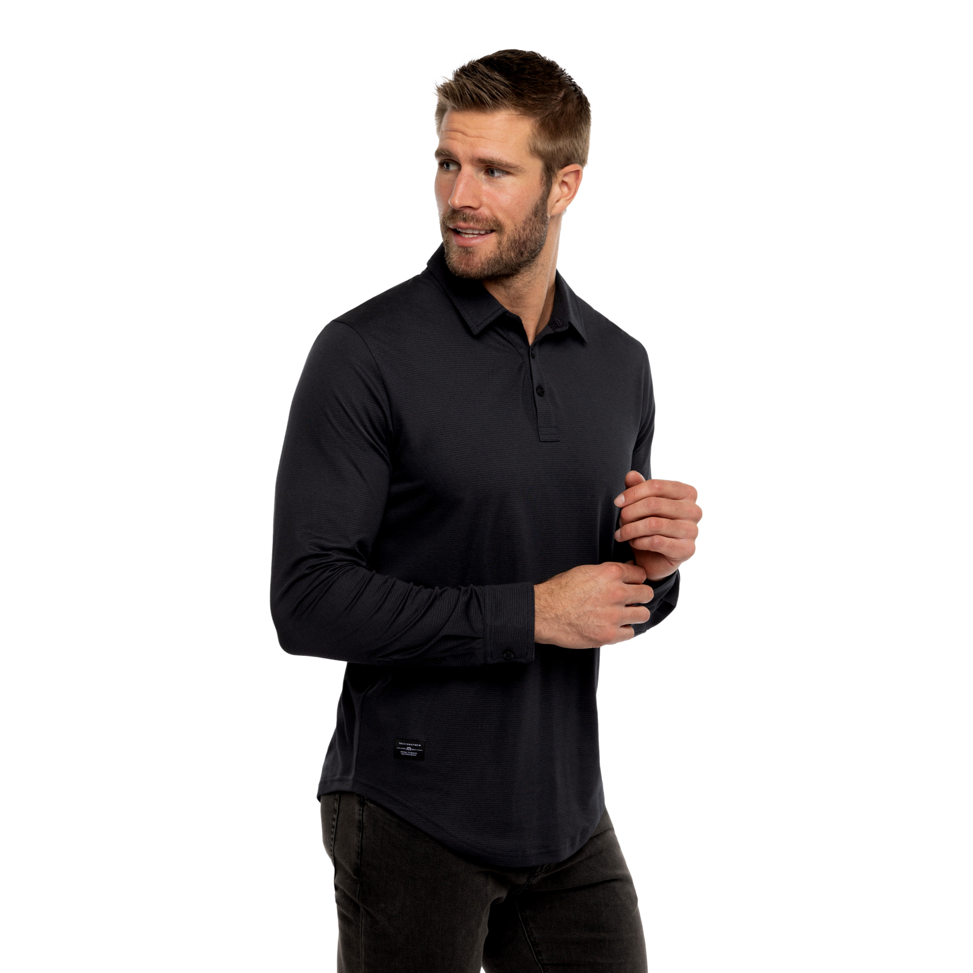 State Room Long Sleeve Golf Polo