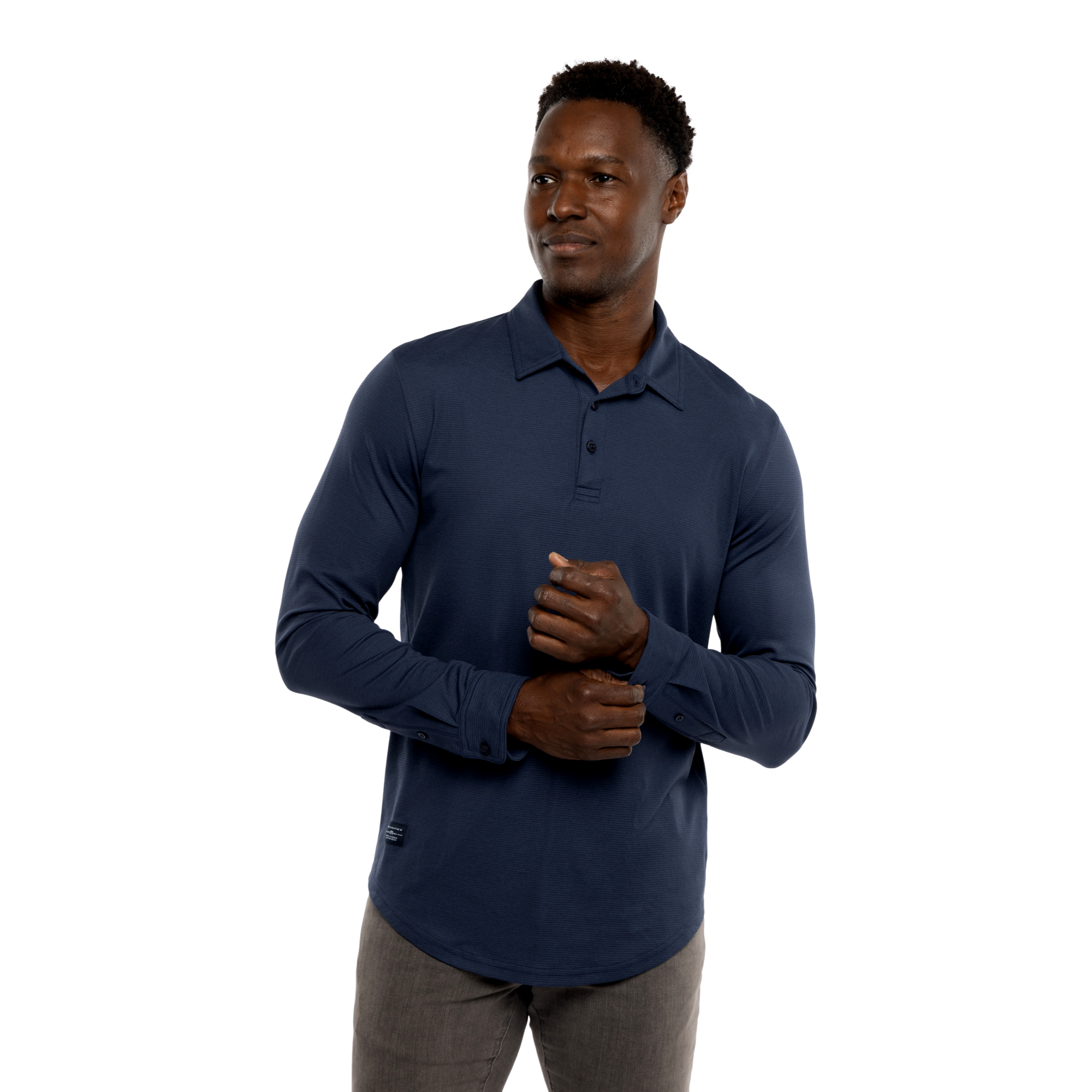 State Room Long Sleeve Golf Polo