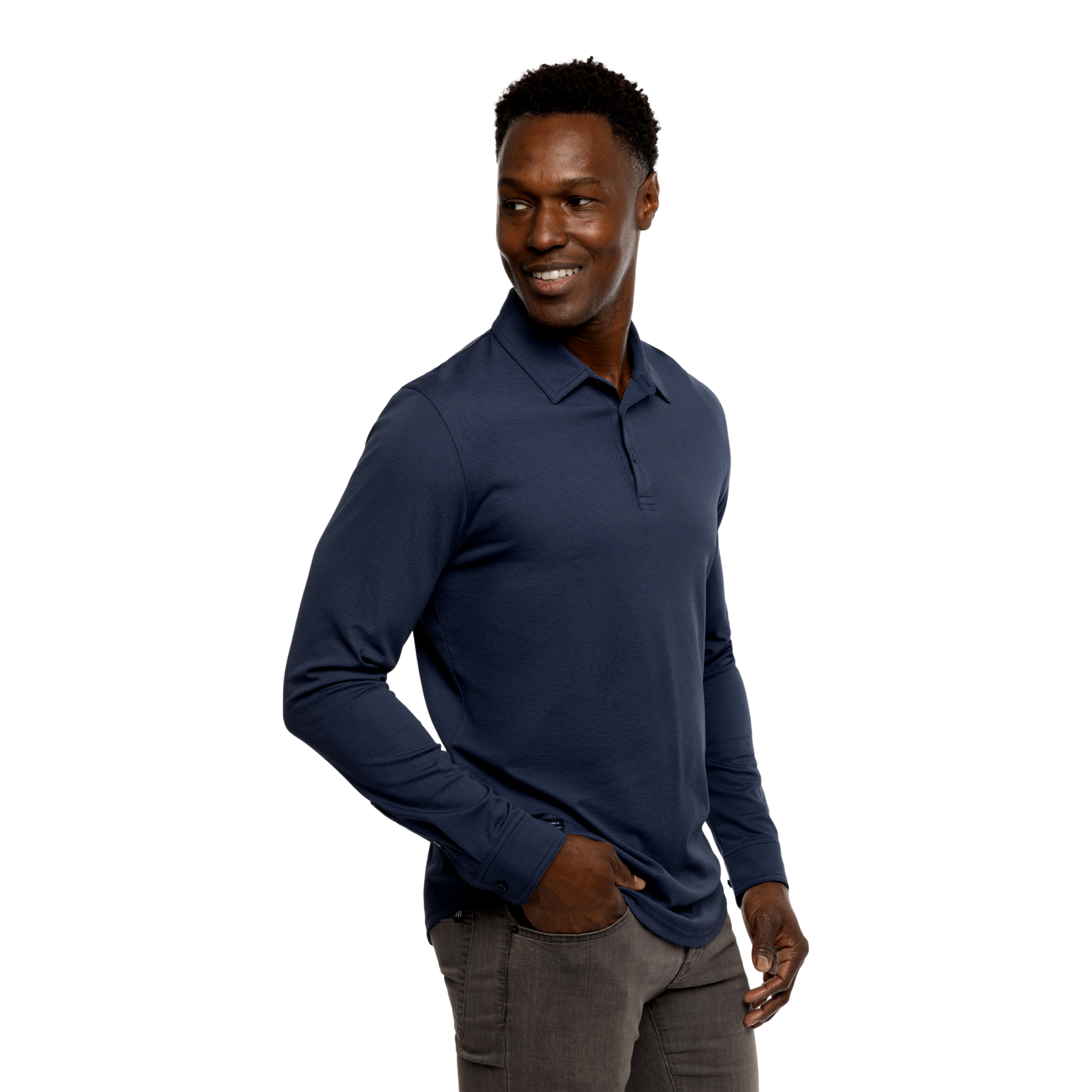 State Room Long Sleeve Golf Polo
