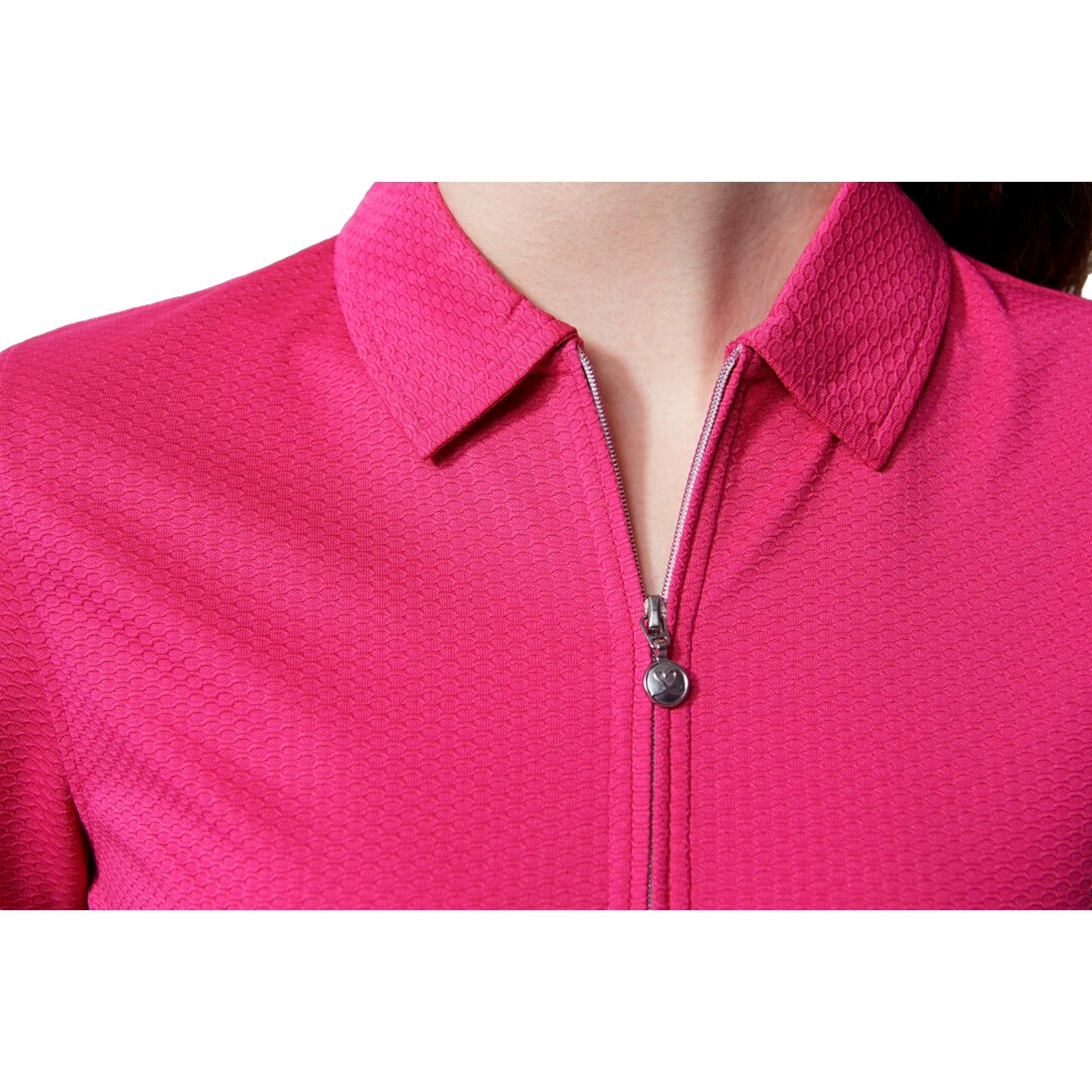 Peoria Tulip Pink Women's Short Sleeve Golf Polo Shirt