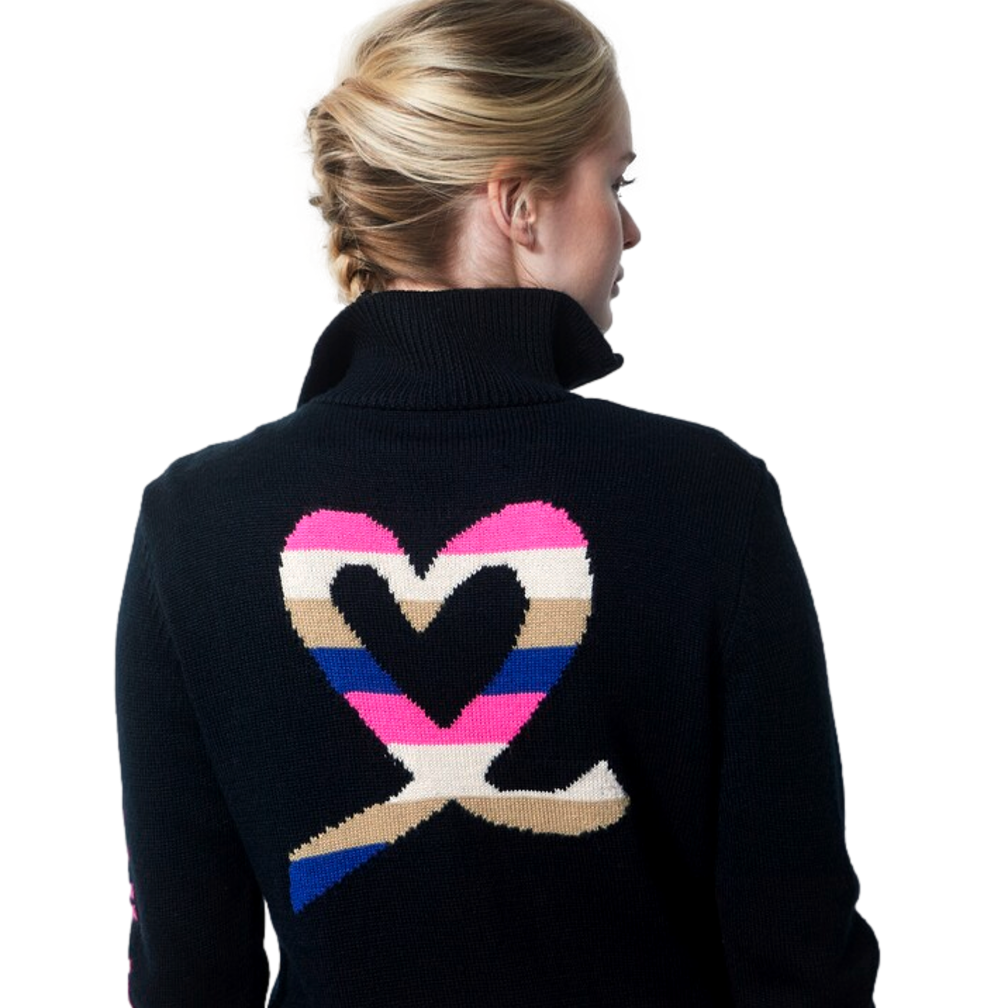 Roanne Heart Back Pullover Sweater