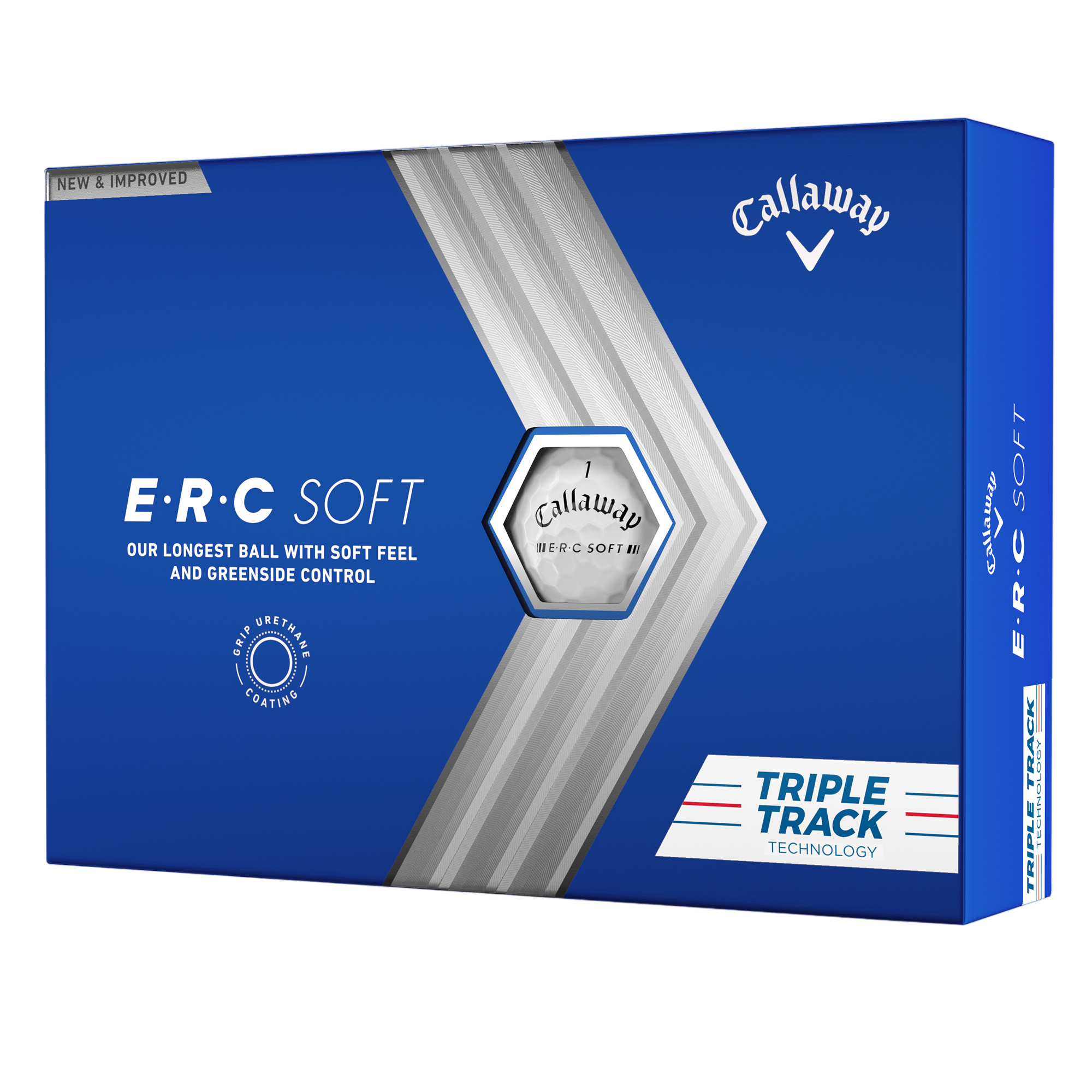 ERC Soft Triple Track 2023 Personalized Golf Balls