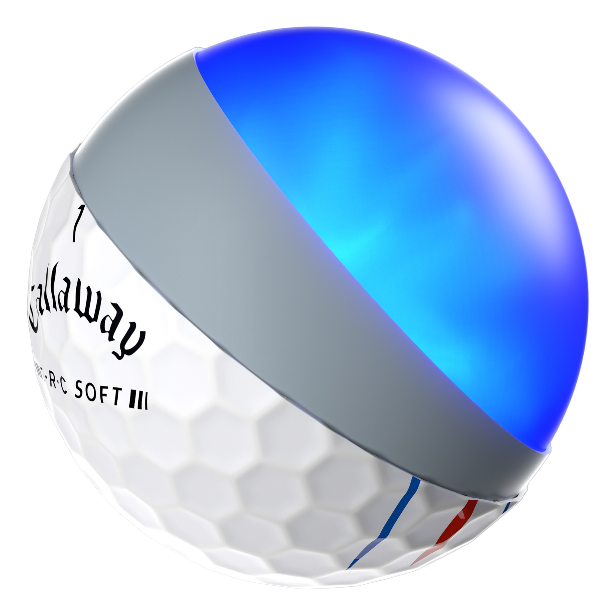 ERC Soft Triple Track 2023 Personalized Golf Balls