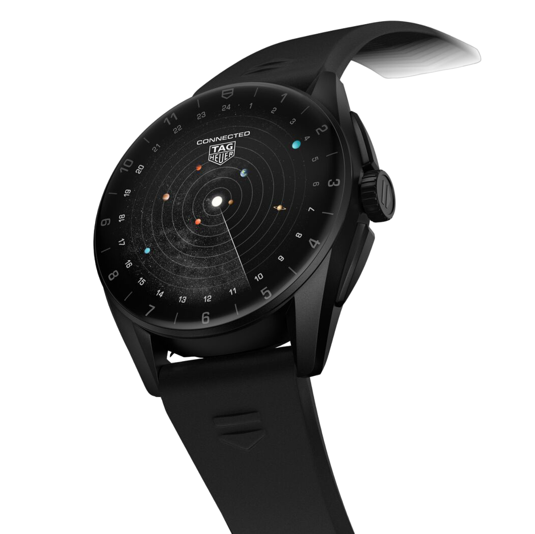 Connected Calibre E4 42MM Black Titanium Smartwatch