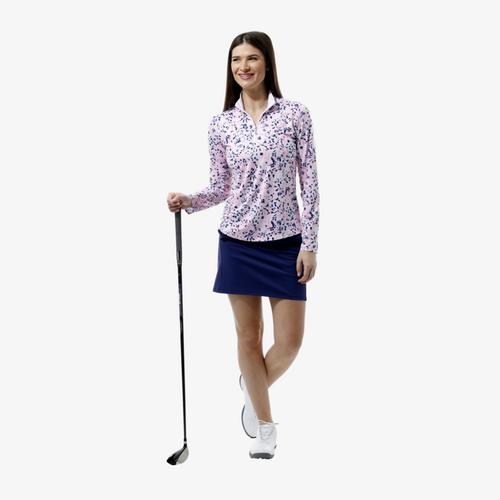 Island Paisley SolCool Quarter Zip Pull Over