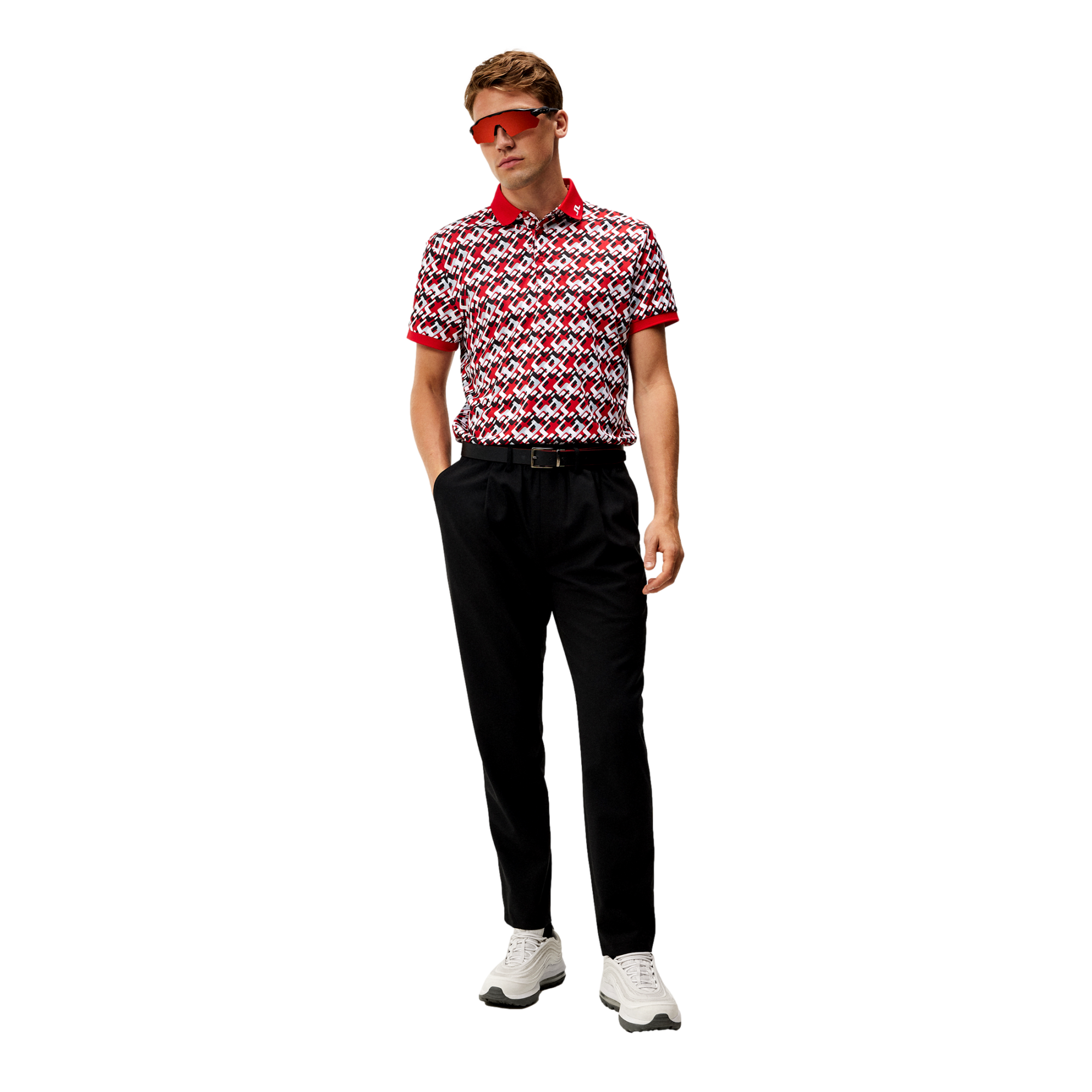KV Print Men's Short Sleeve Golf Polo Shirt