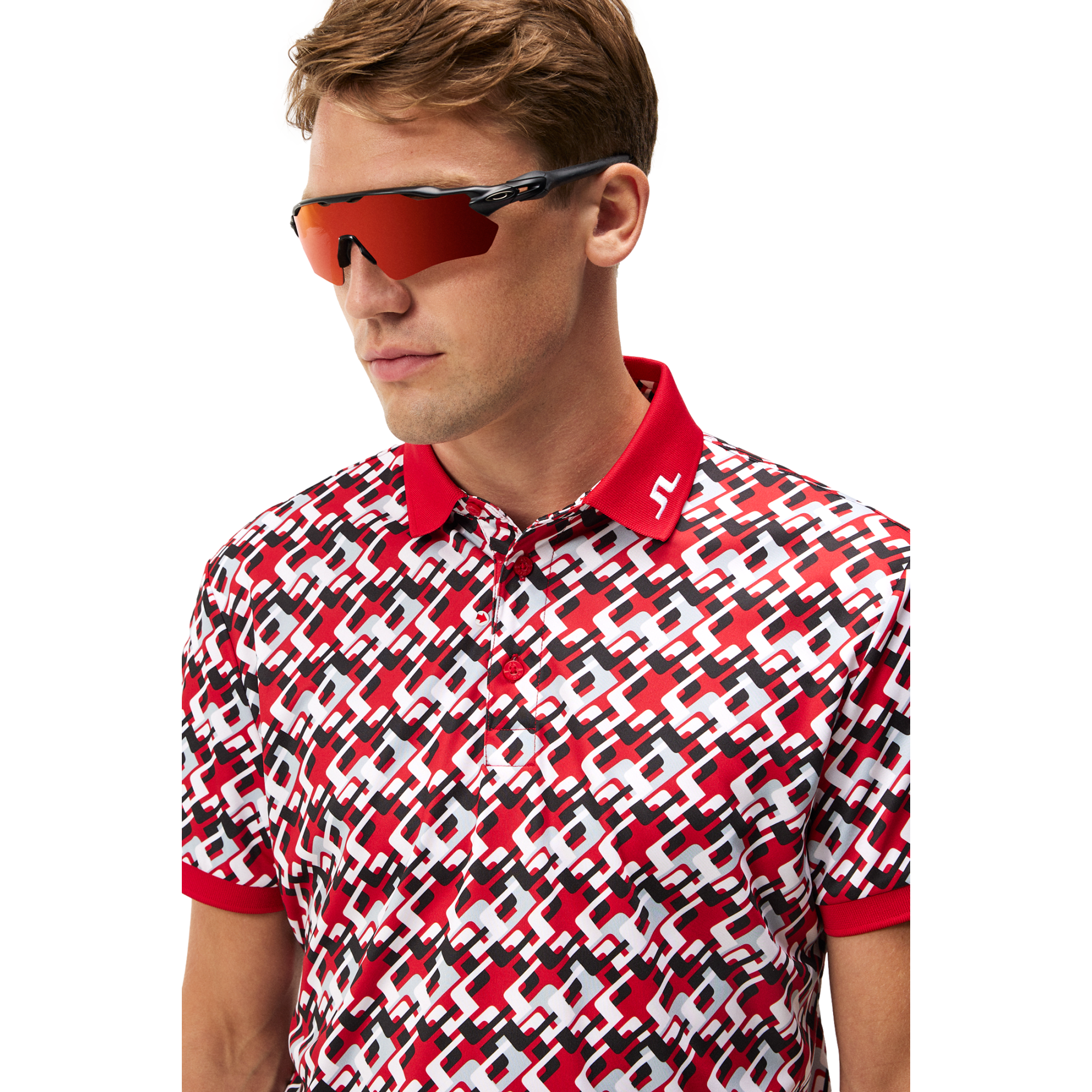 KV Print Men's Short Sleeve Golf Polo Shirt