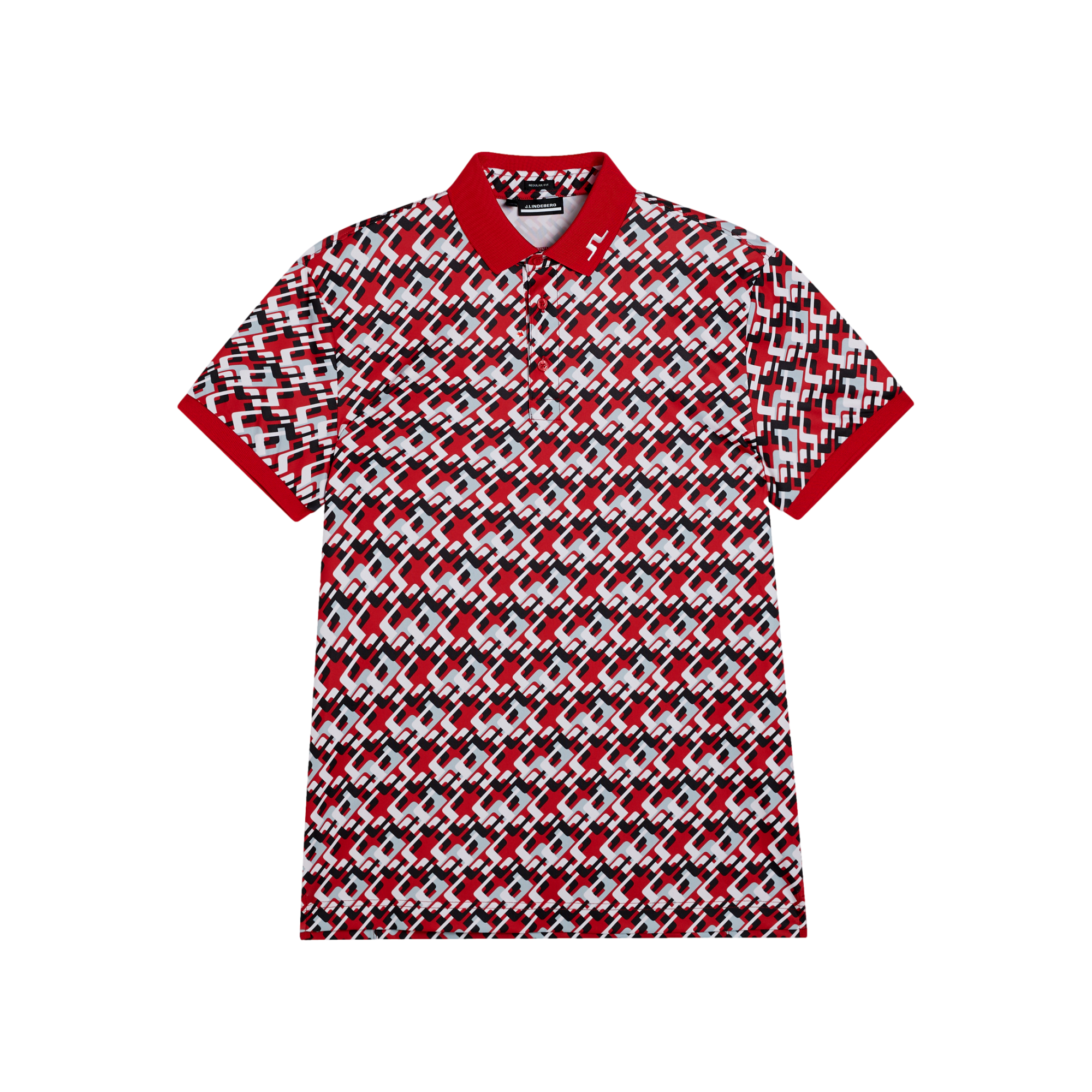KV Print Men's Short Sleeve Golf Polo Shirt