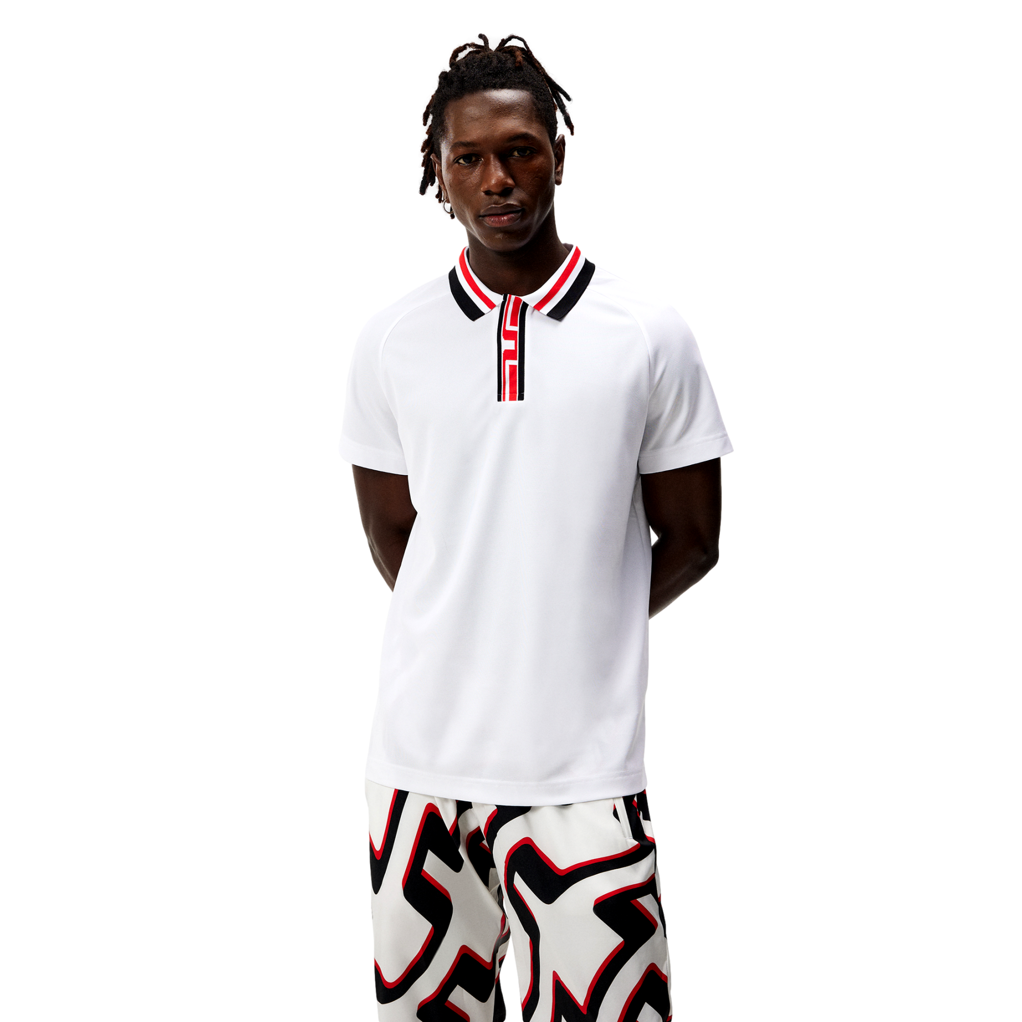 Hals Regular Fit Solid Tipping Men's Short Sleeve Golf Polo Shirt