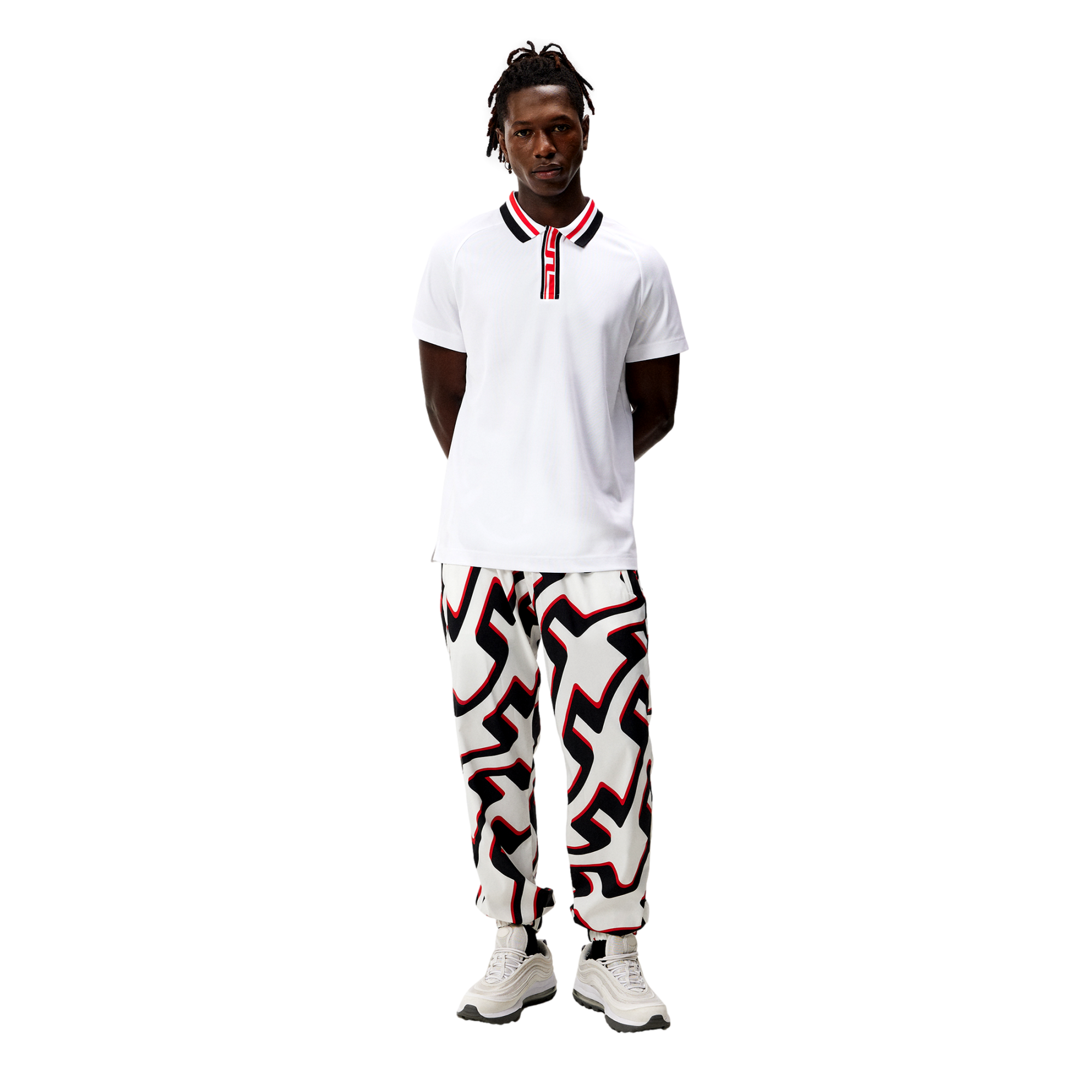 Hals Regular Fit Solid Tipping Men's Short Sleeve Golf Polo Shirt