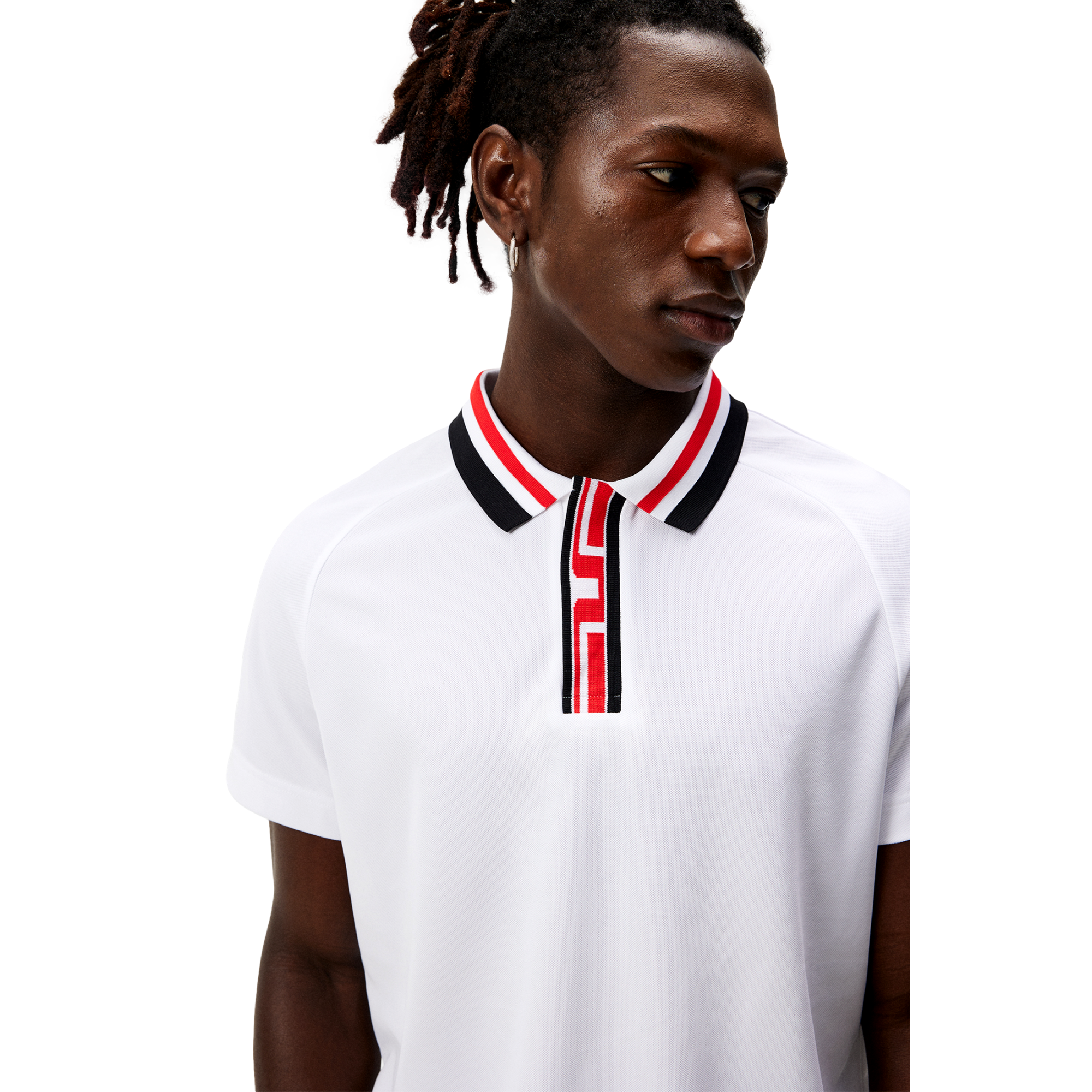 Hals Regular Fit Solid Tipping Men's Short Sleeve Golf Polo Shirt