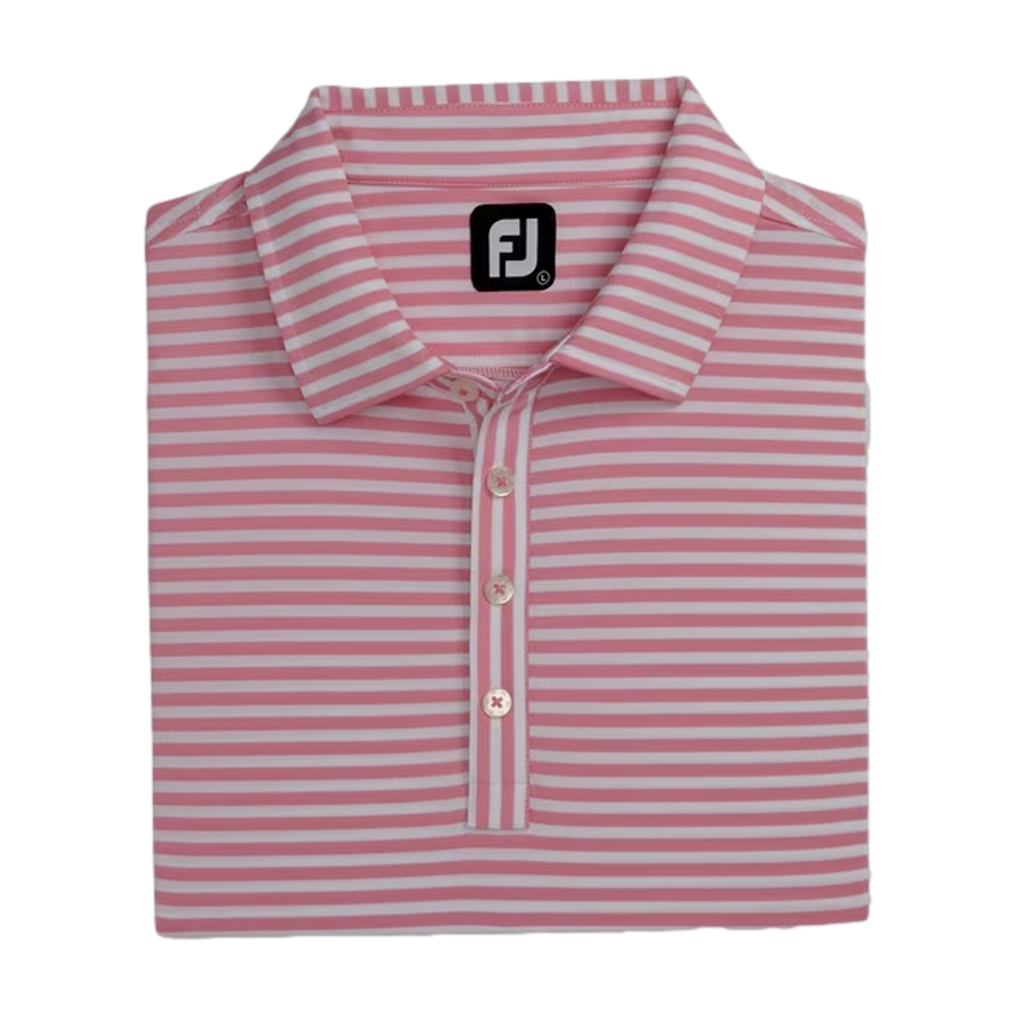 Oxford Stripe Jacquard Jersey Self Collar
