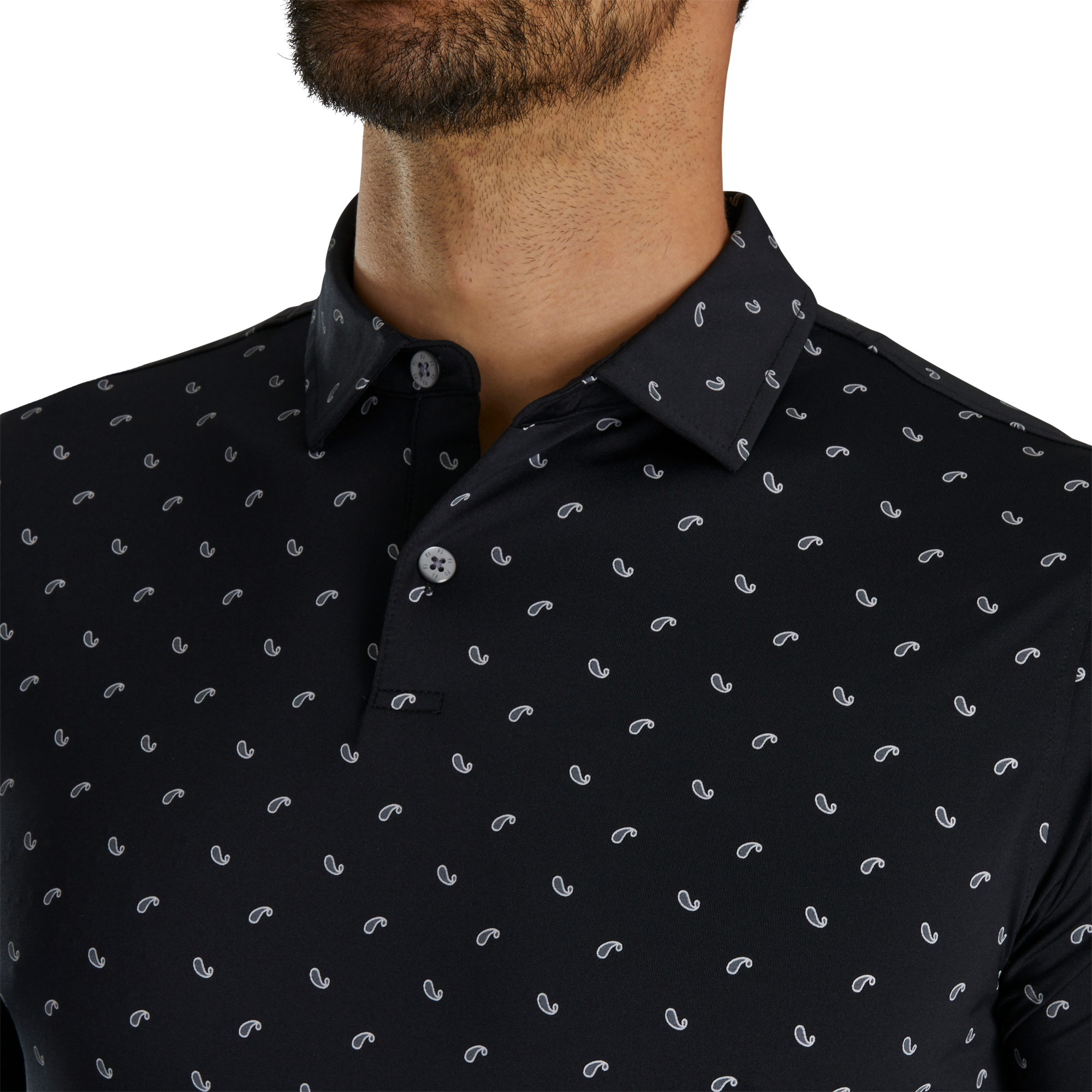 Paisley Print Essential Polo