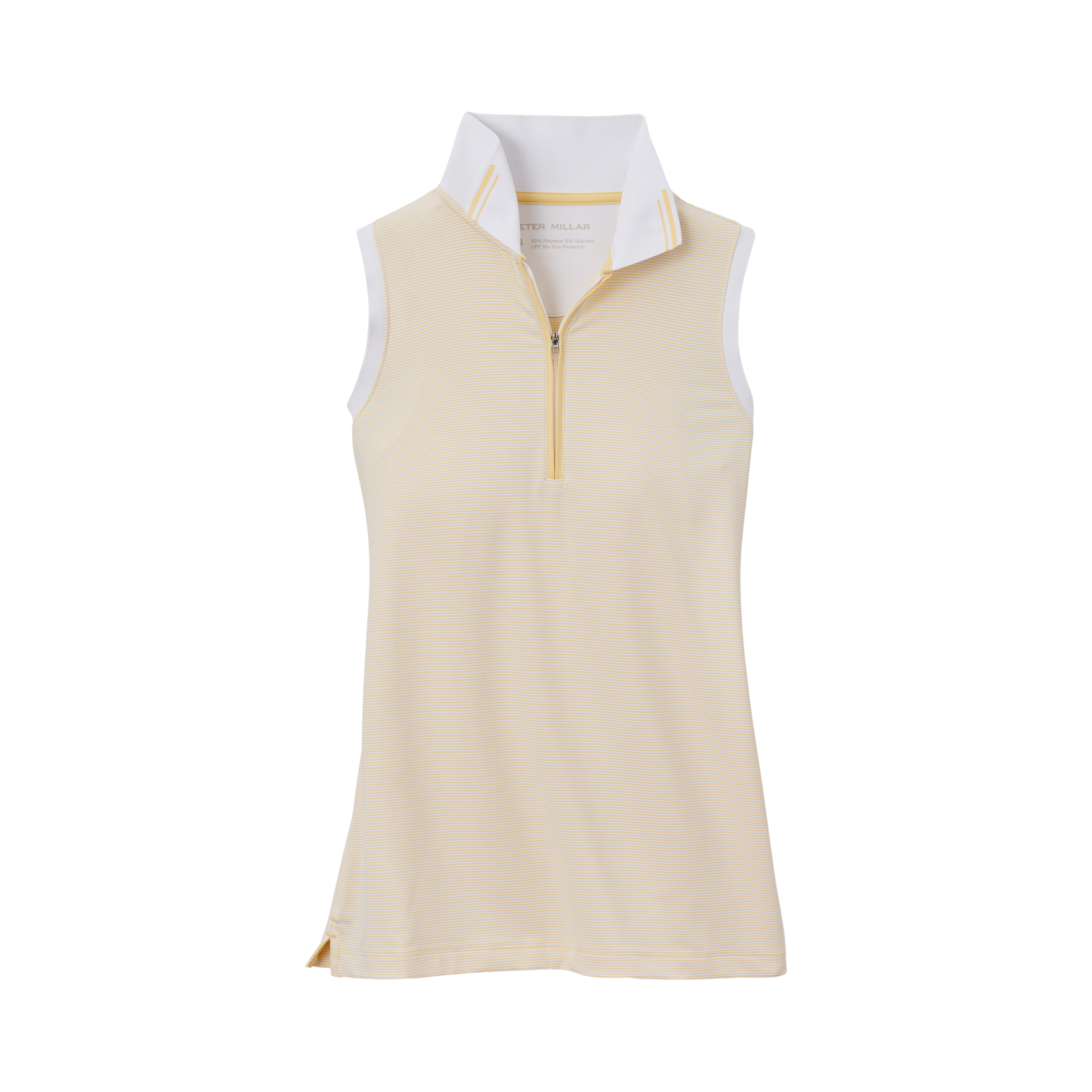 Chrissie Lemon Grove Sleeveless Polo Shirt