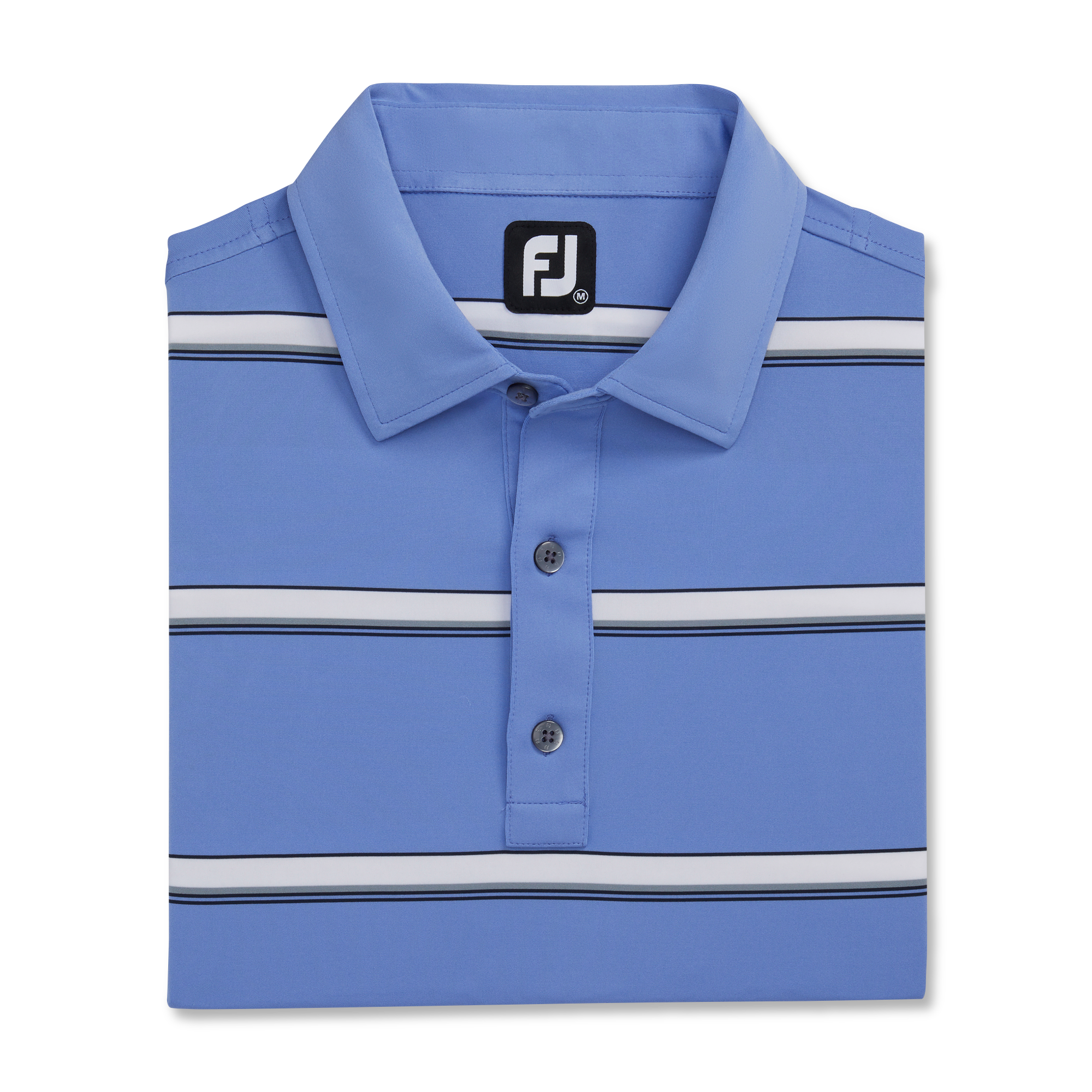 2023 U.S. Open Micro Feeder Stripe Men's Short Sleeve Golf Polo Shirt