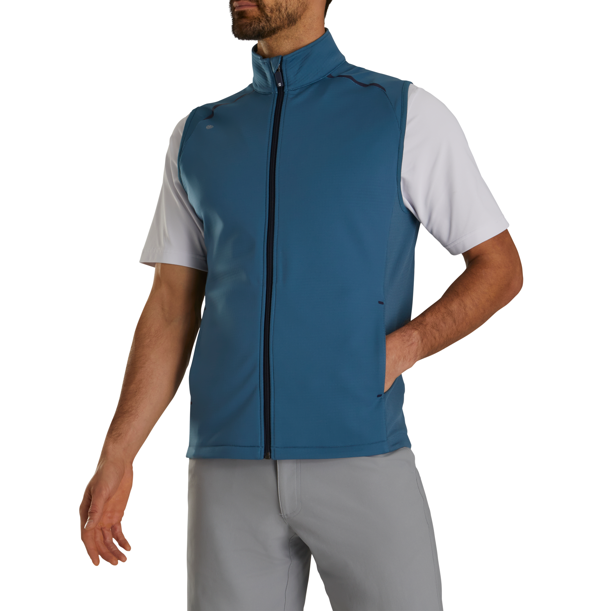 ThermoSeries Fleece Back Men's Golf Vest