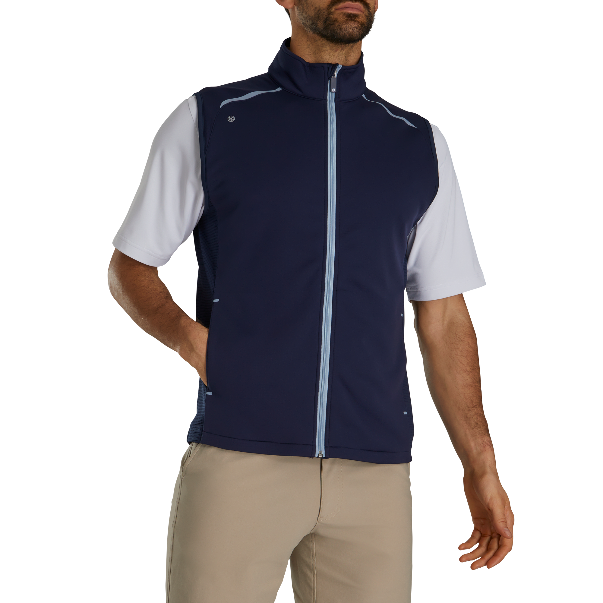 ThermoSeries Fleece Back Men's Golf Vest