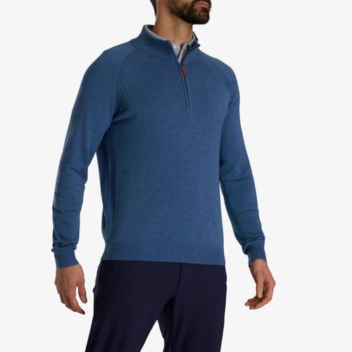 Half-Zip Fine Guage Sweater