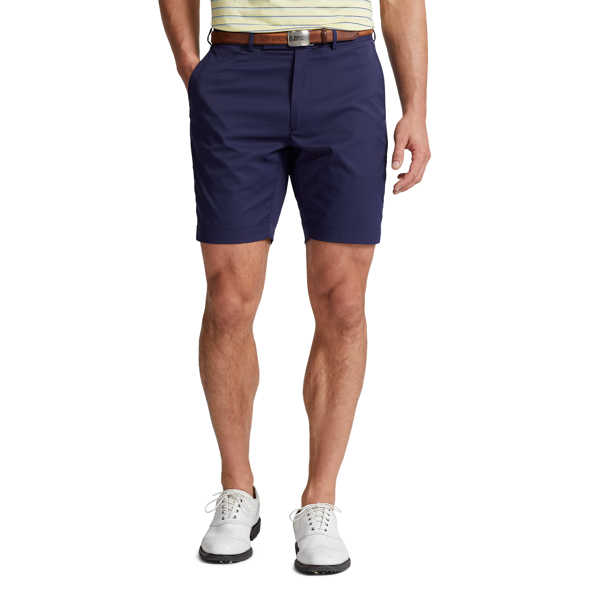 Polo Ralph Lauren RLX 9" Cypress Golf Shorts, Navy, 36