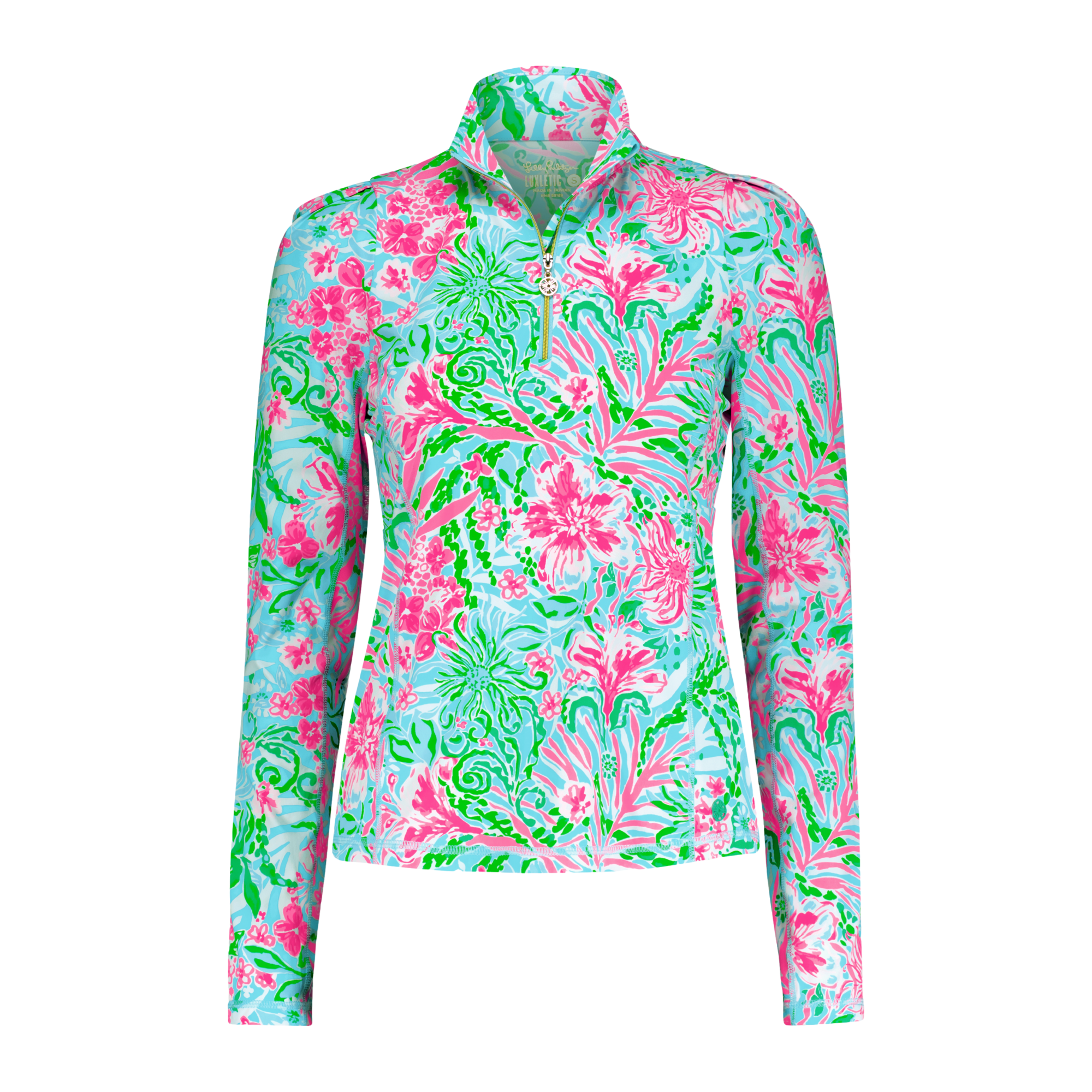 Niccola Leaf It Wild Quarter Zip Pull Over