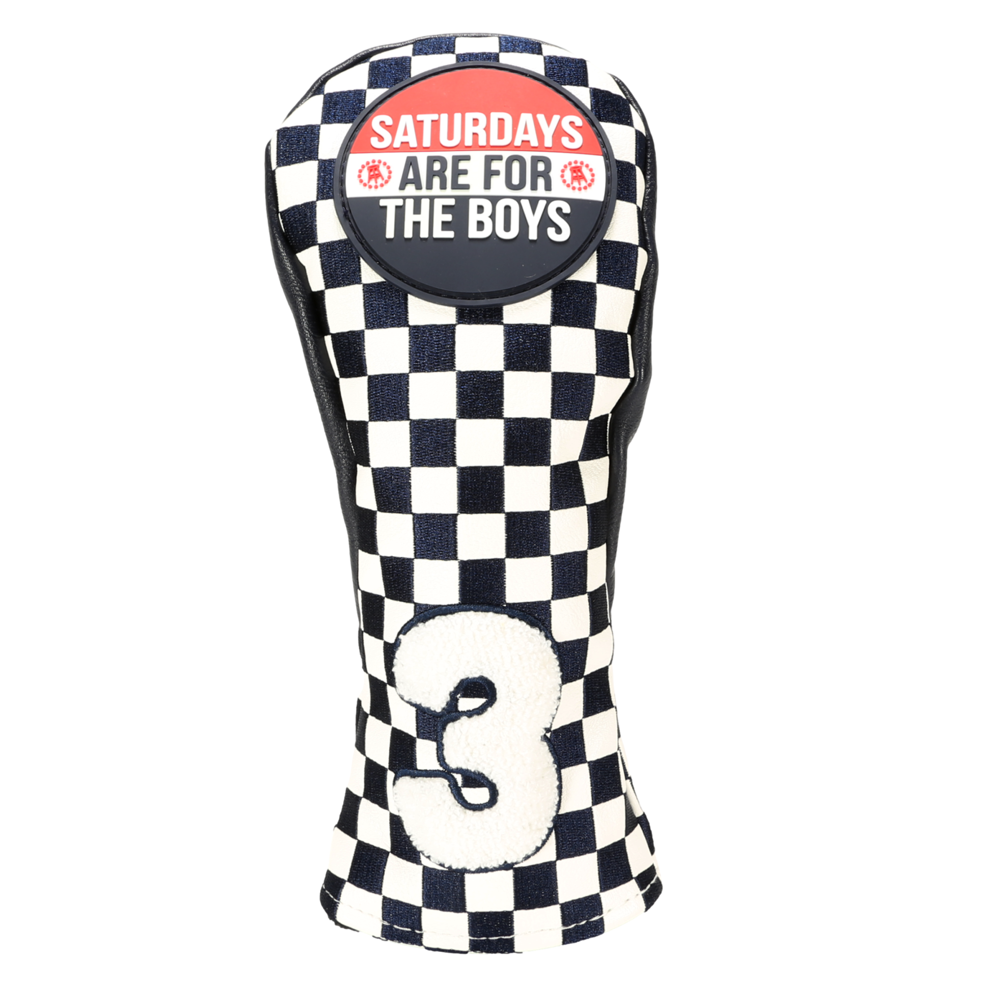 SAFTB Patch Checkered Fairway Wood Headcover