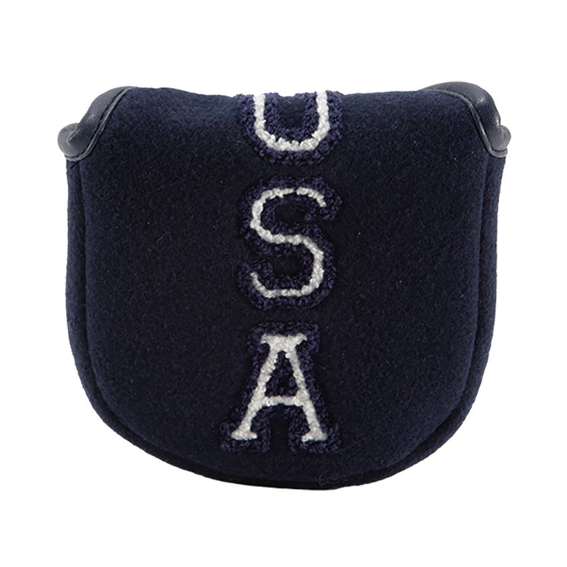 USA Navy Wool Mallet Putter Headcover