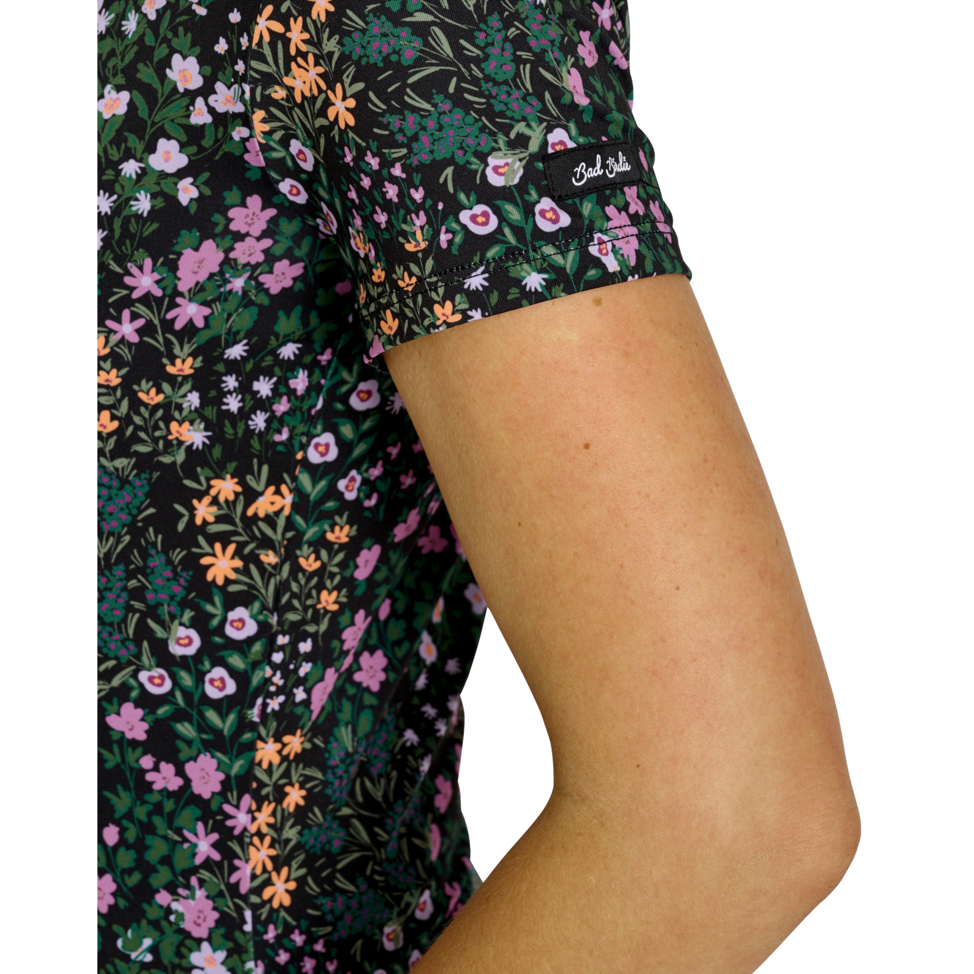 Superbloom Women's Short Sleeve Golf Polo Shirt