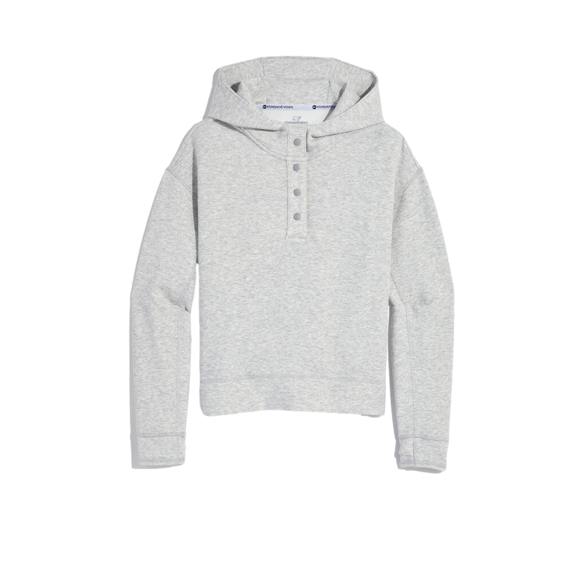 Snap Front Pullover Hoodie