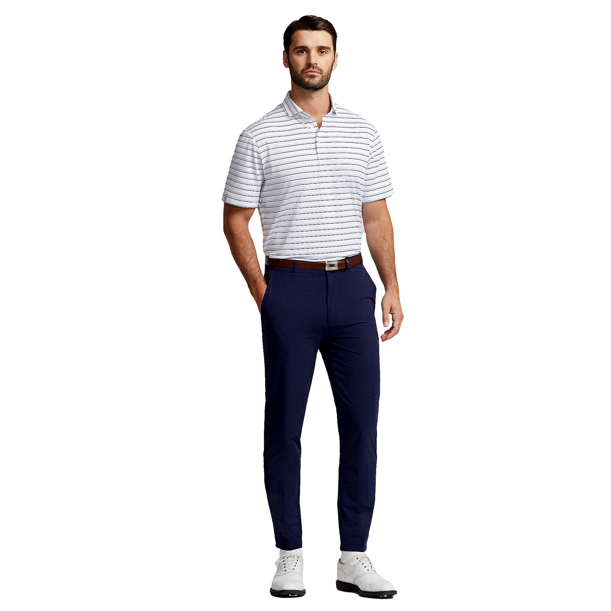 Performance Stretch Birdseye Men's Golf Pants
