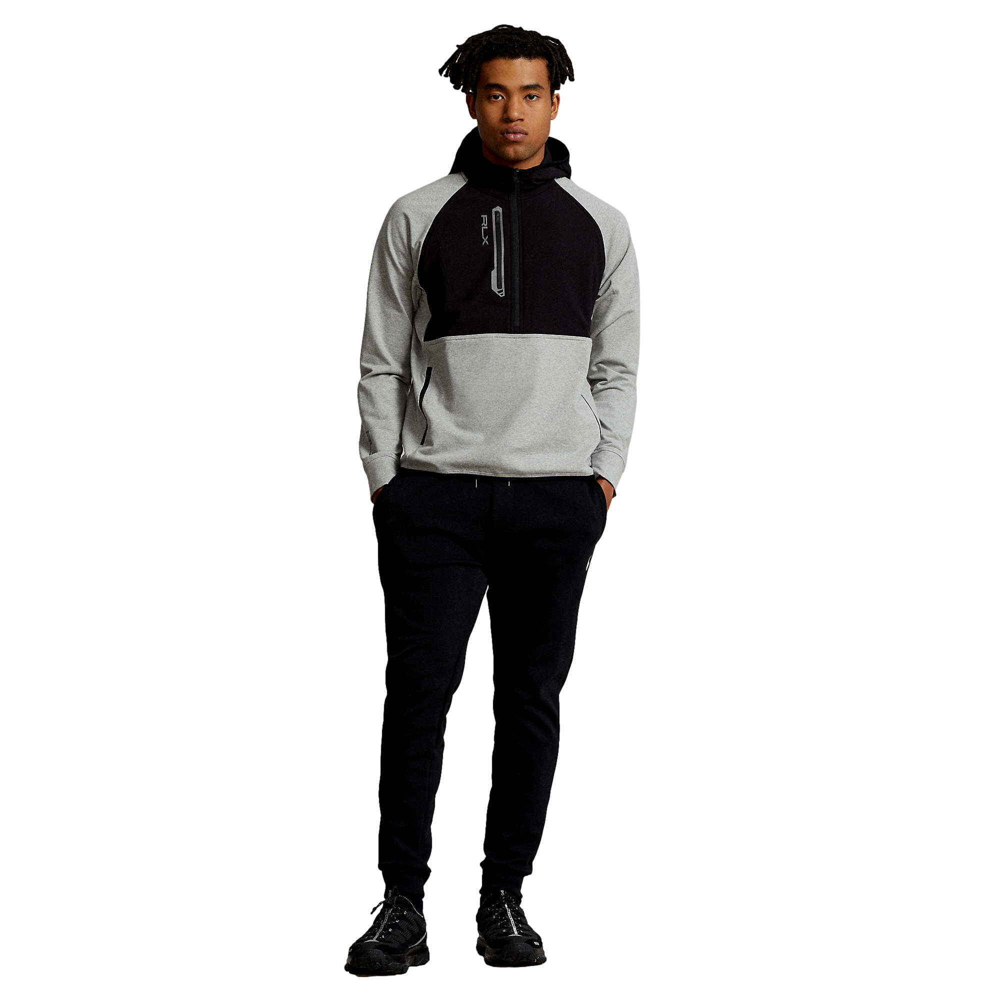 Performance Hybrid Half-Zip Hoodie