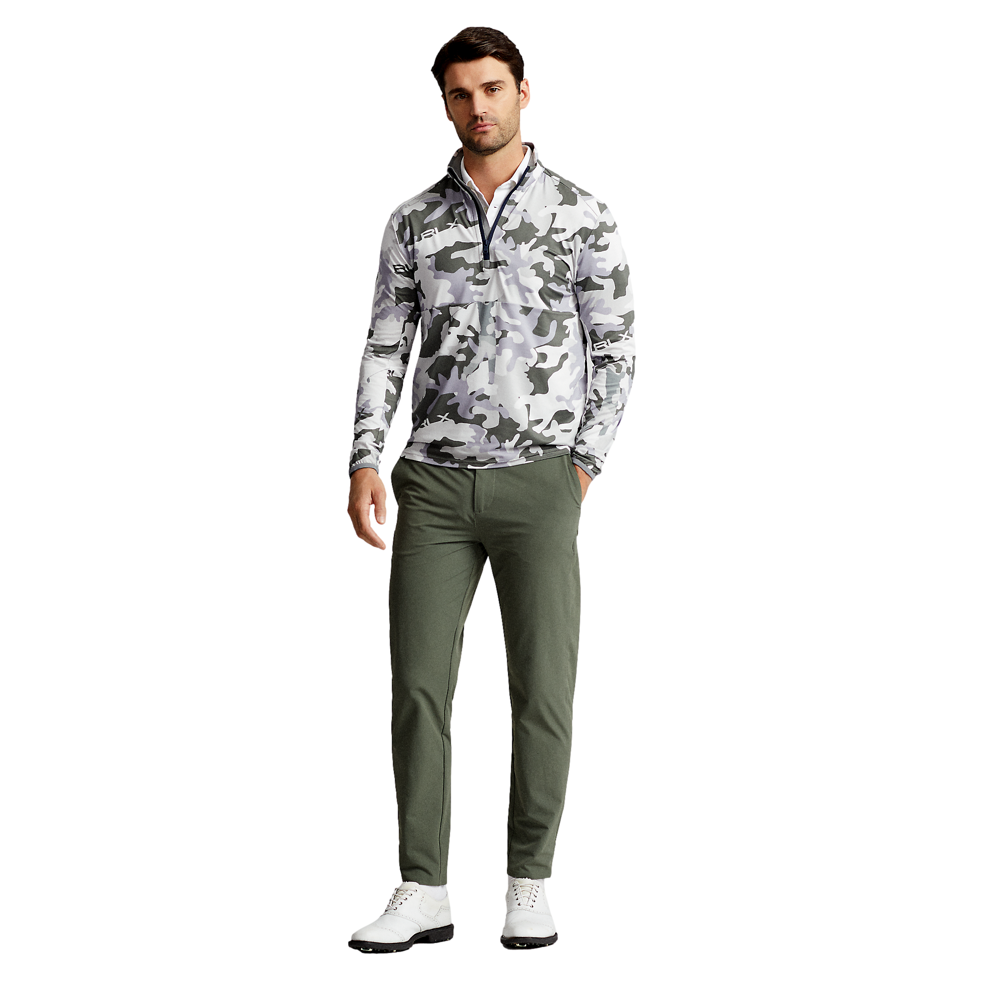 Polo Ralph Lauren Golf-Camo Stretch Jersey Pullover | PGA TOUR