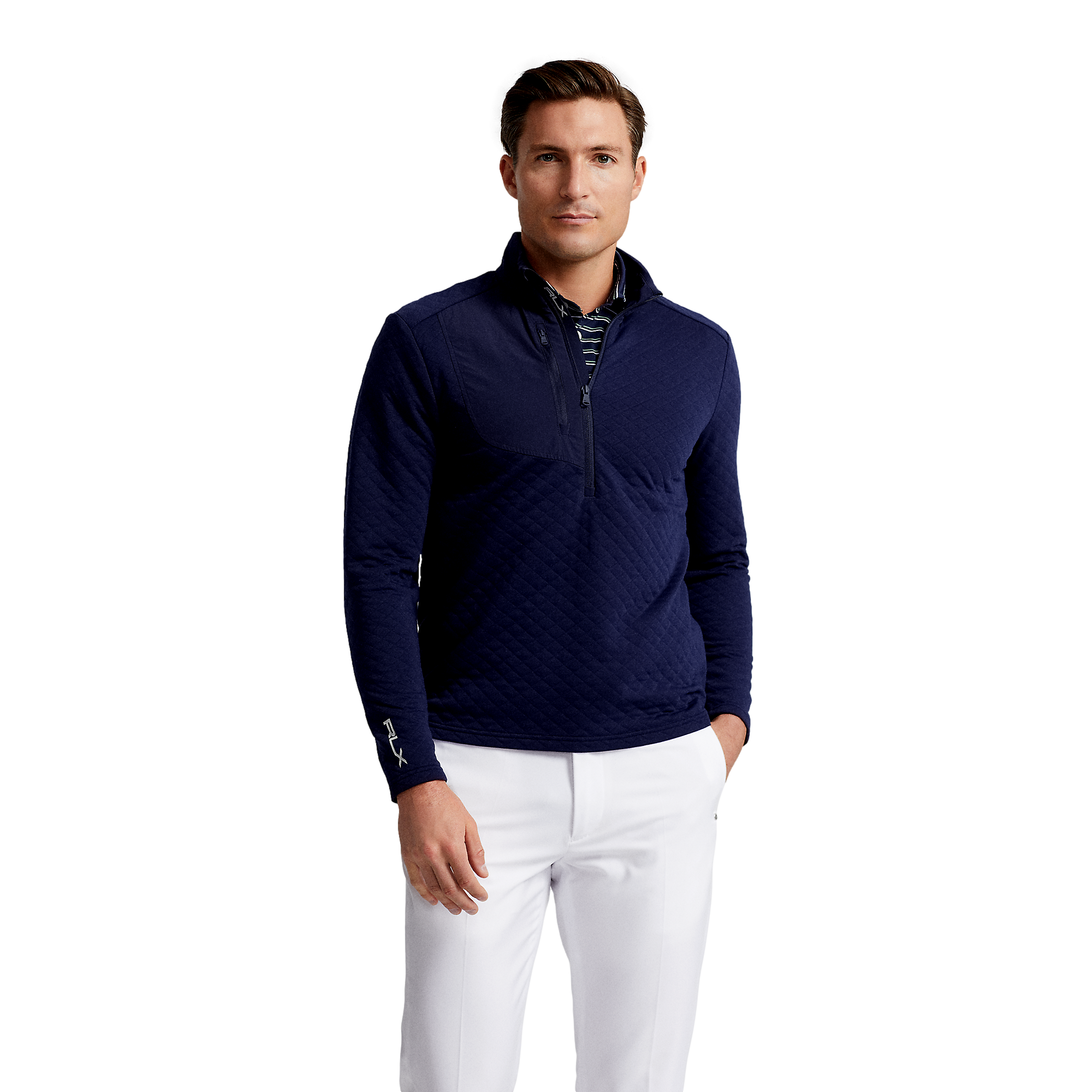 RLX Quilted Double-Knit Pullover