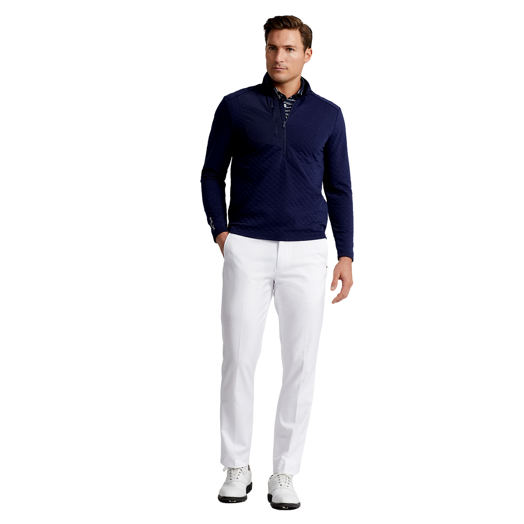 RLX Quilted Double-Knit Pullover | PGA TOUR Superstore