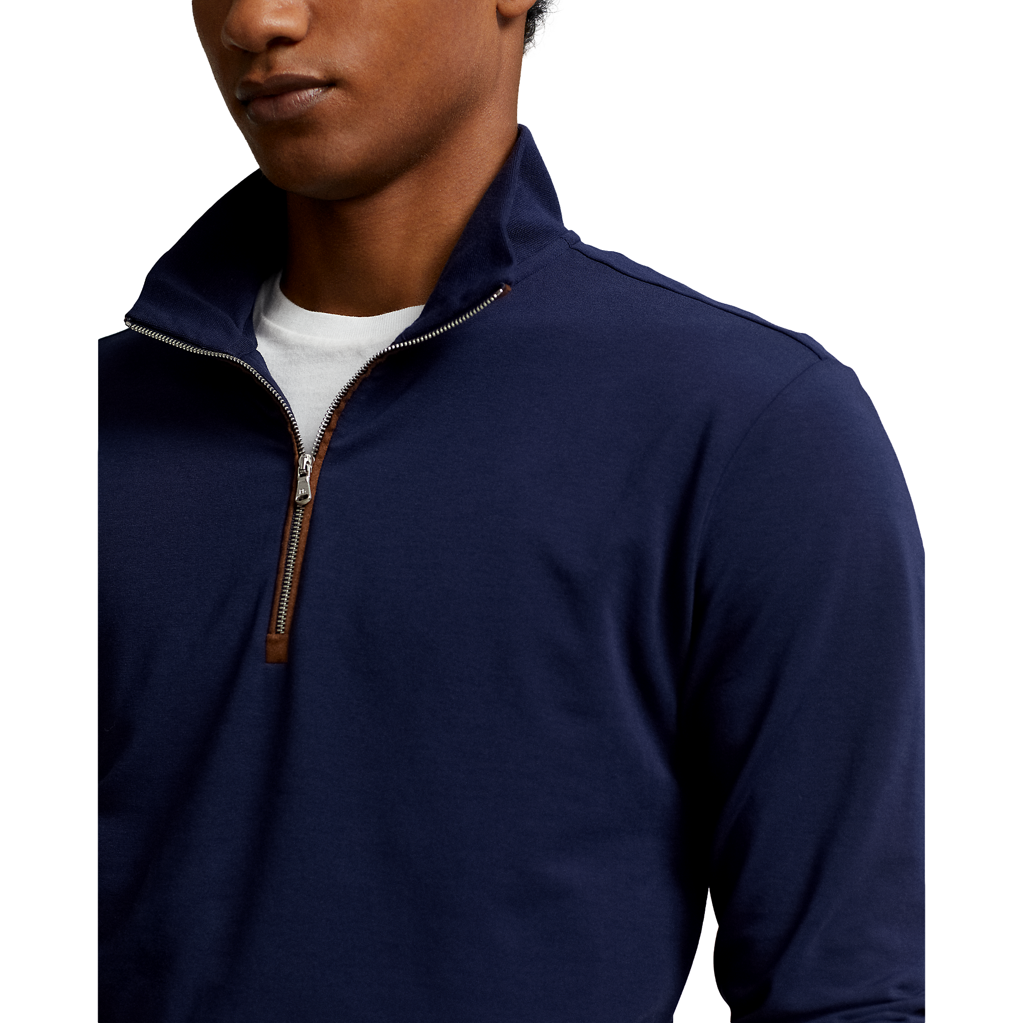 Terry Quarter-Zip Pullover